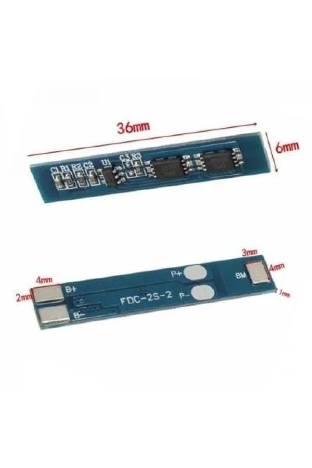 2S LiPo & Lion & 18650 BMS Pil Şarj Devresi