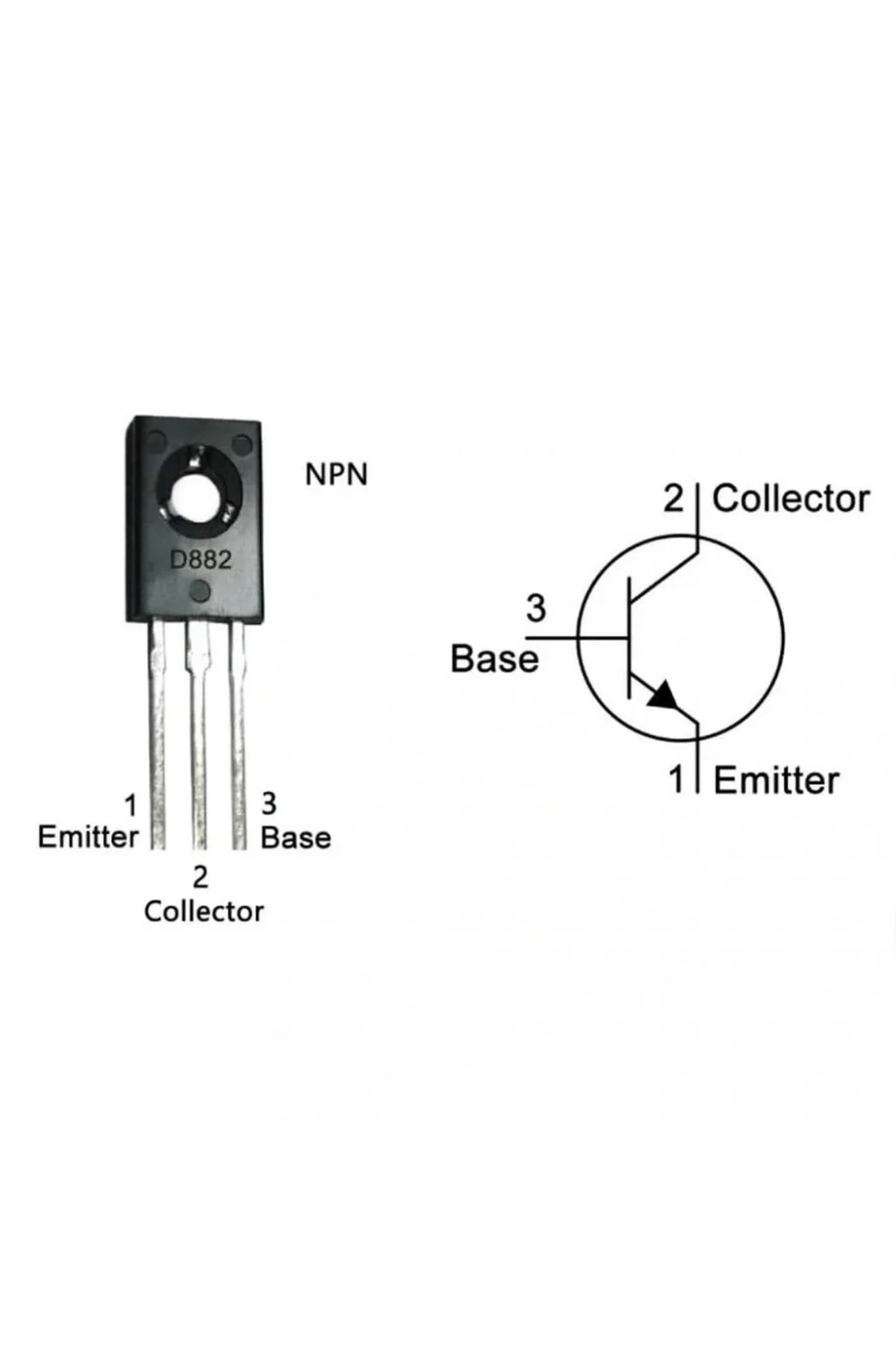 2SD882P-AZ Npn Tht Transistör To-126