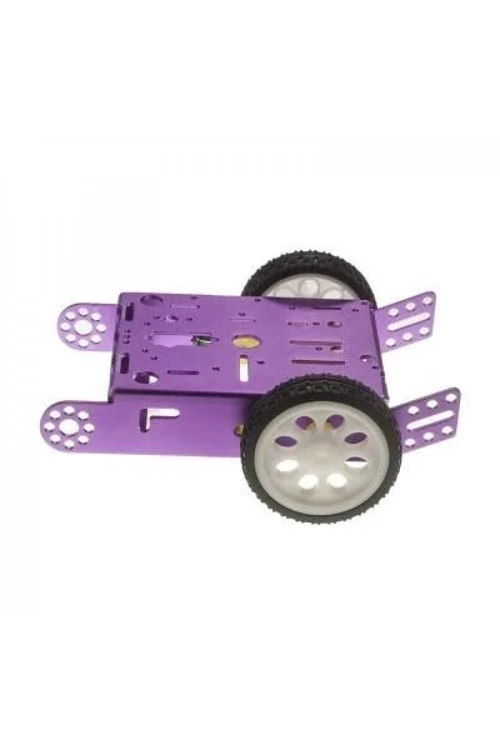 2wd mBot Alüminyum Araç Kiti - Mor ( Motor ve Tekerlek Dahil)