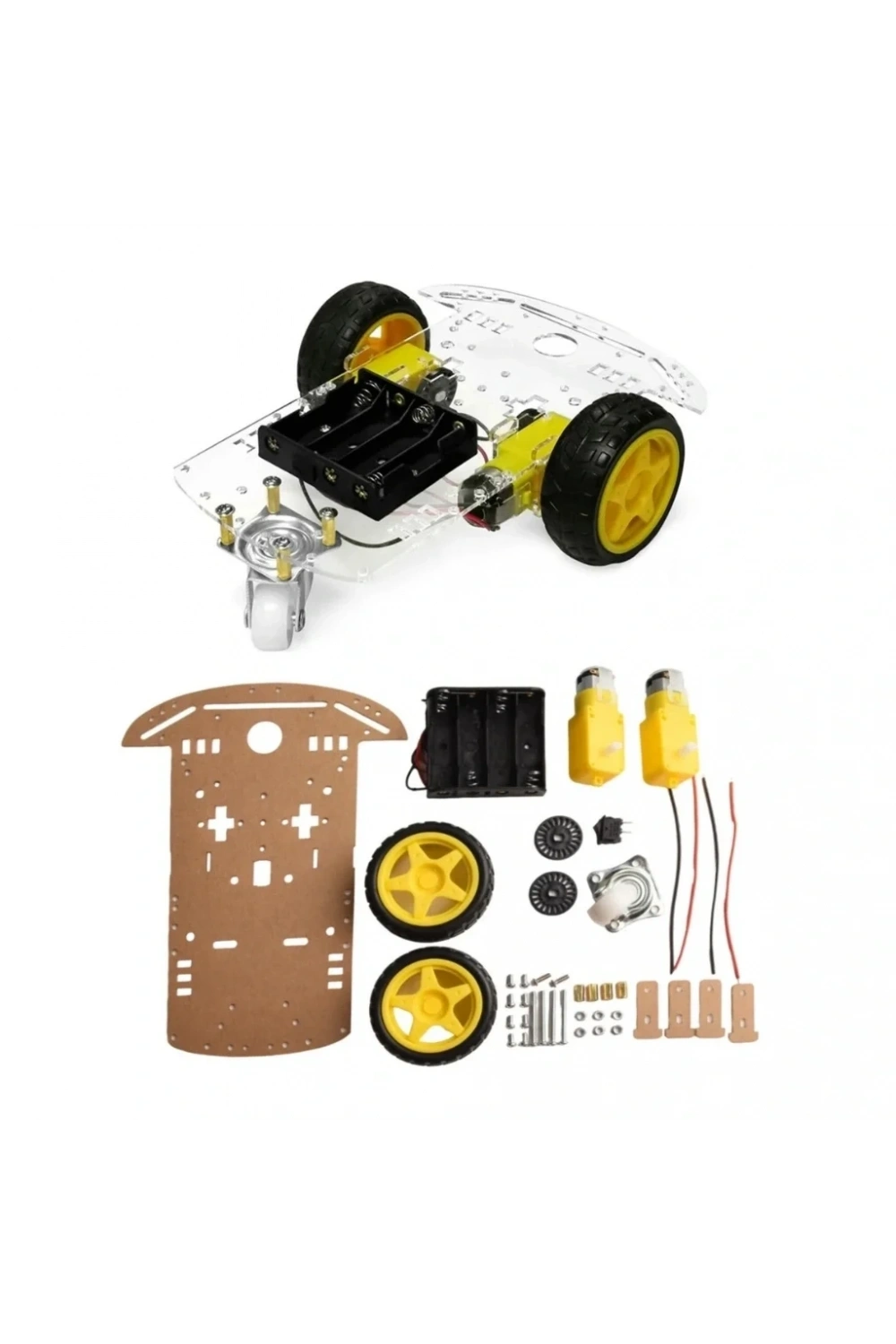 2WD Robot Araba Kiti