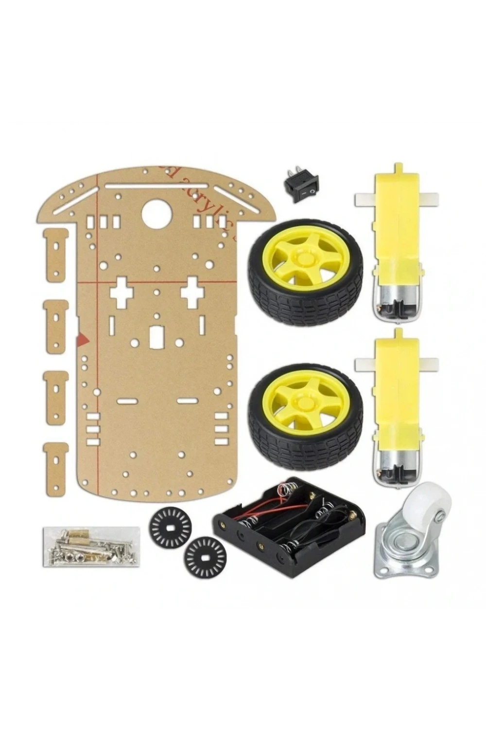 2WD Robot Araba Kiti