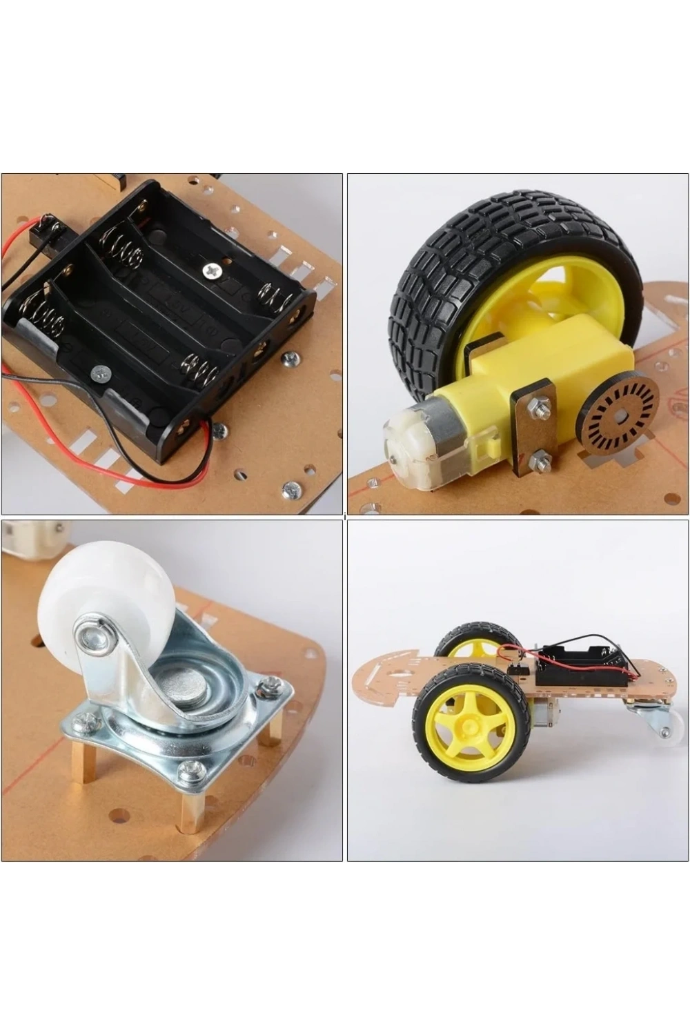 2WD Robot Araba Kiti