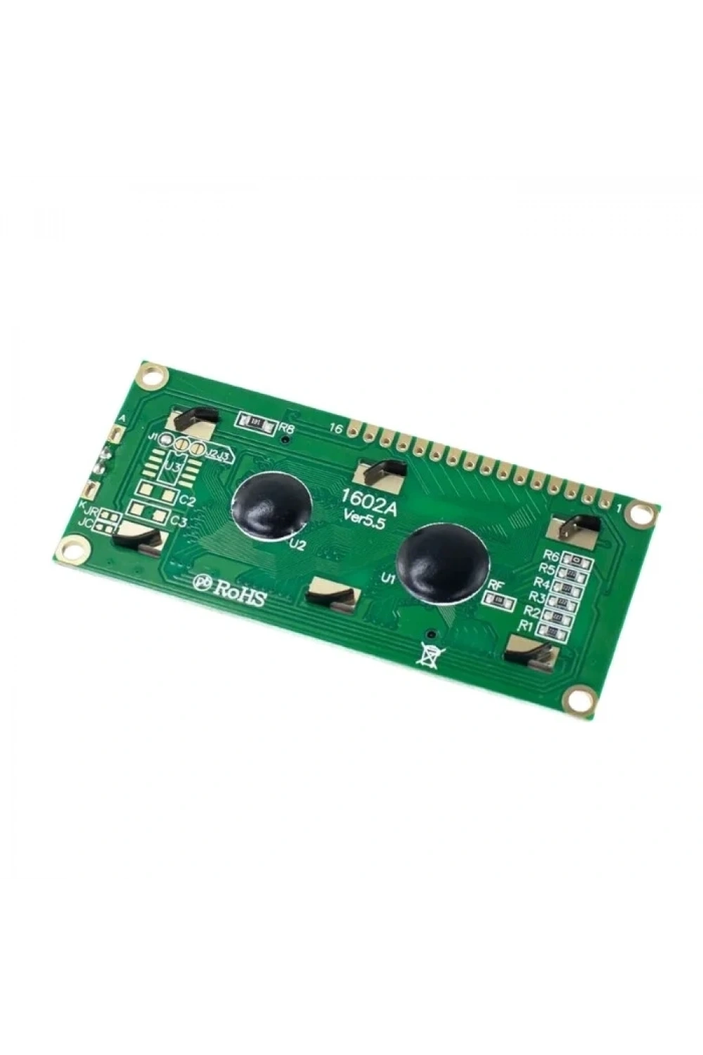 2X16 Lcd Display Sol Üst Turuncu - SMR1602A