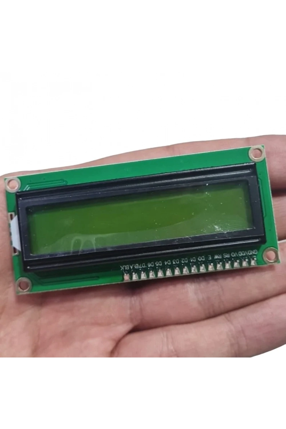 2x16 LCD - LCD1602 Yeşil Ekran + IIC/I2C Arayüz Modülü