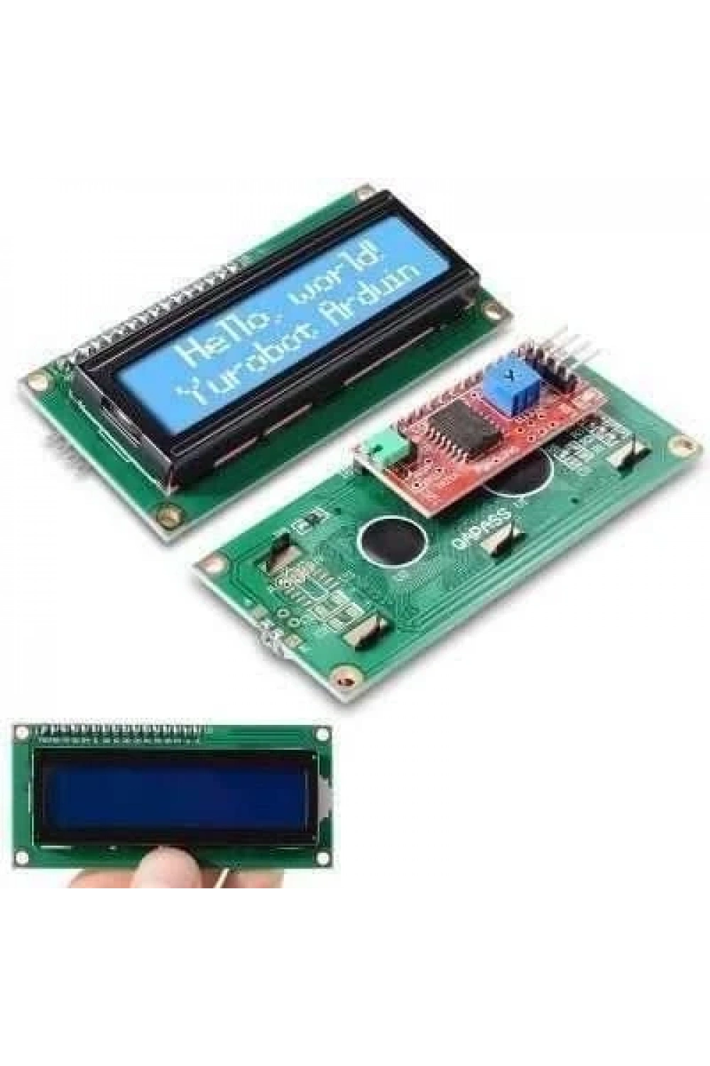 2x16 Mavi Lcd Display I2C Modüllü
