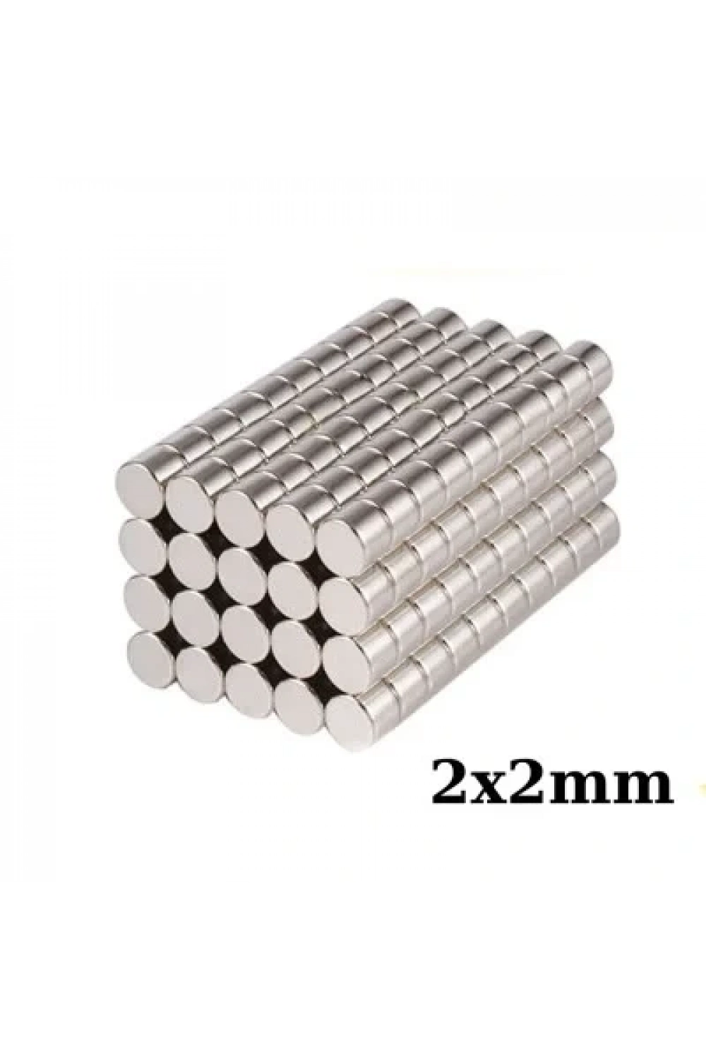 2x2mm Neodyum Güçlü Mıknatıs - Neodim Magnet