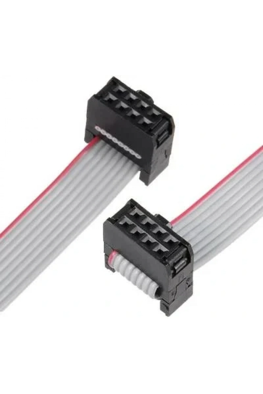 2x4 8 Pin Dişi-Dişi Flat Kablo - 50cm
