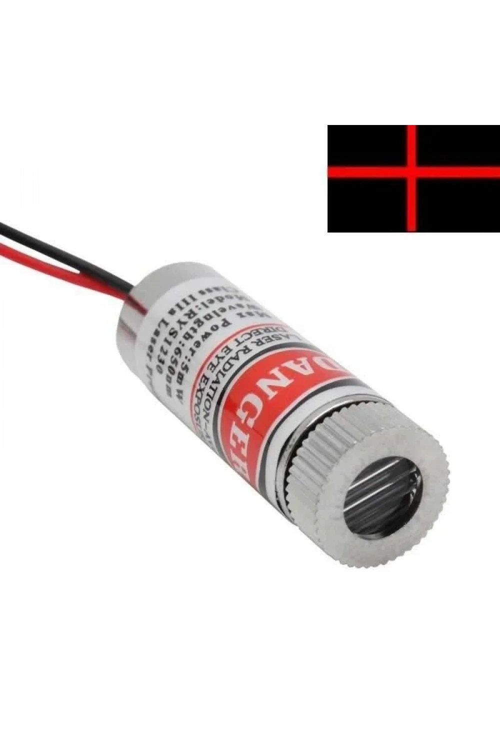 3-5V Artı (+) Lazer Diyot 5mW 650nm - rys1230