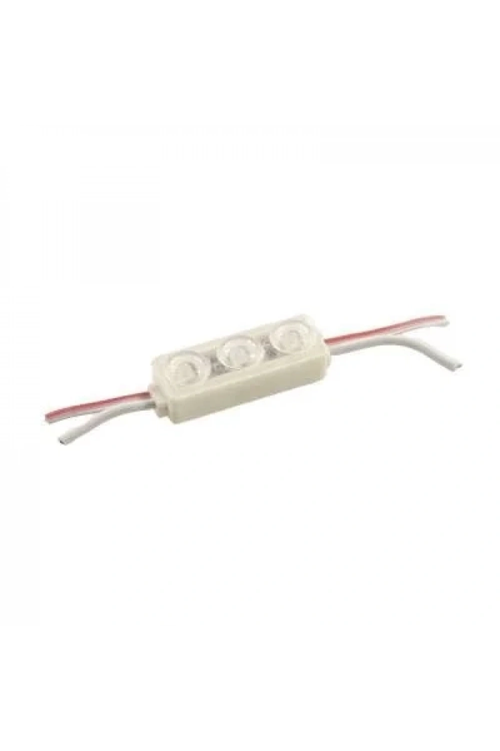 3lü Mercekli Mini Modül Led - Beyaz 12V 0.5W