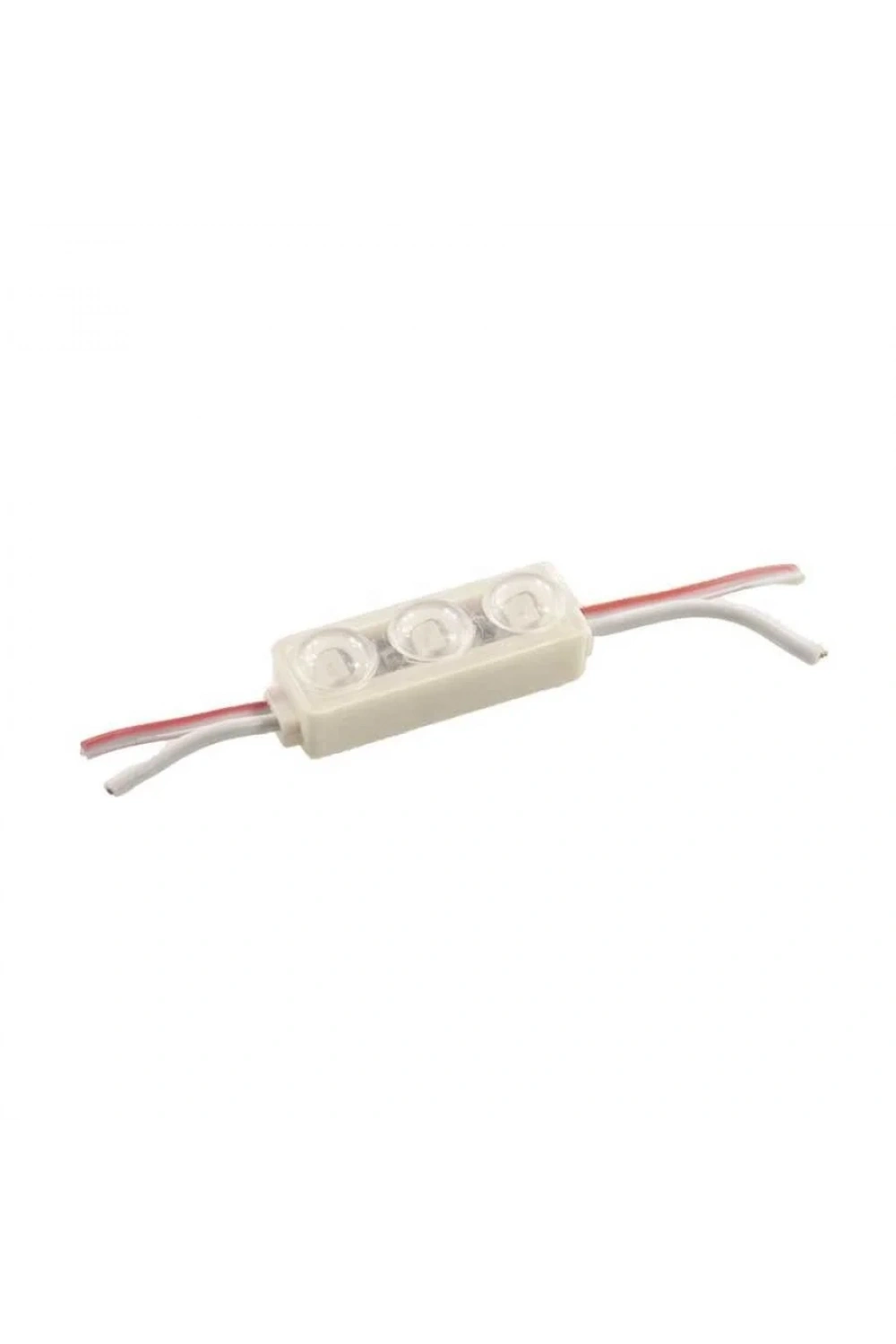 3lü Mercekli Mini Modül Led - Yeşil 12V 0.5W