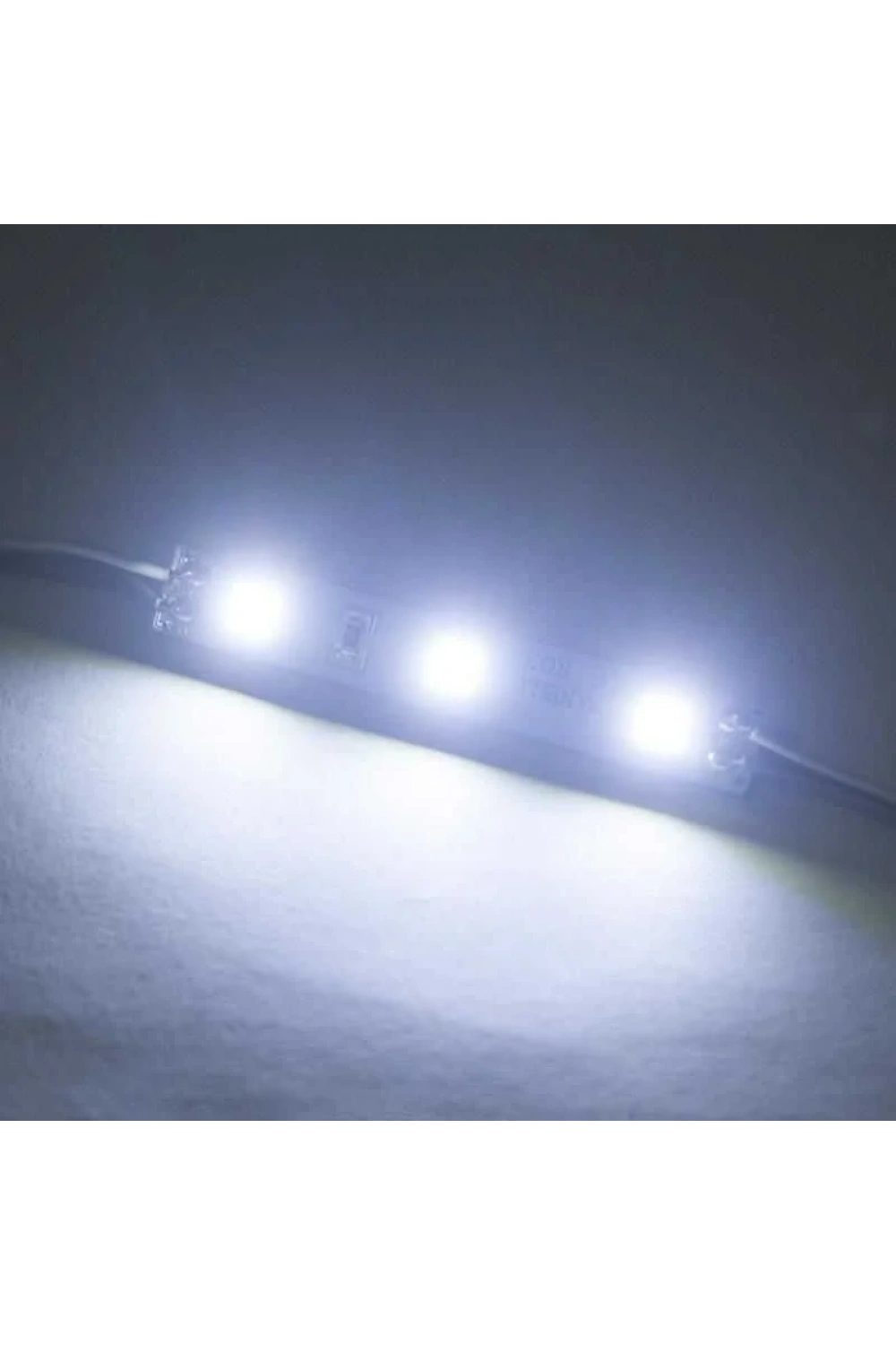3lü Merceksiz Modül Led - Beyaz 12V 0.50W