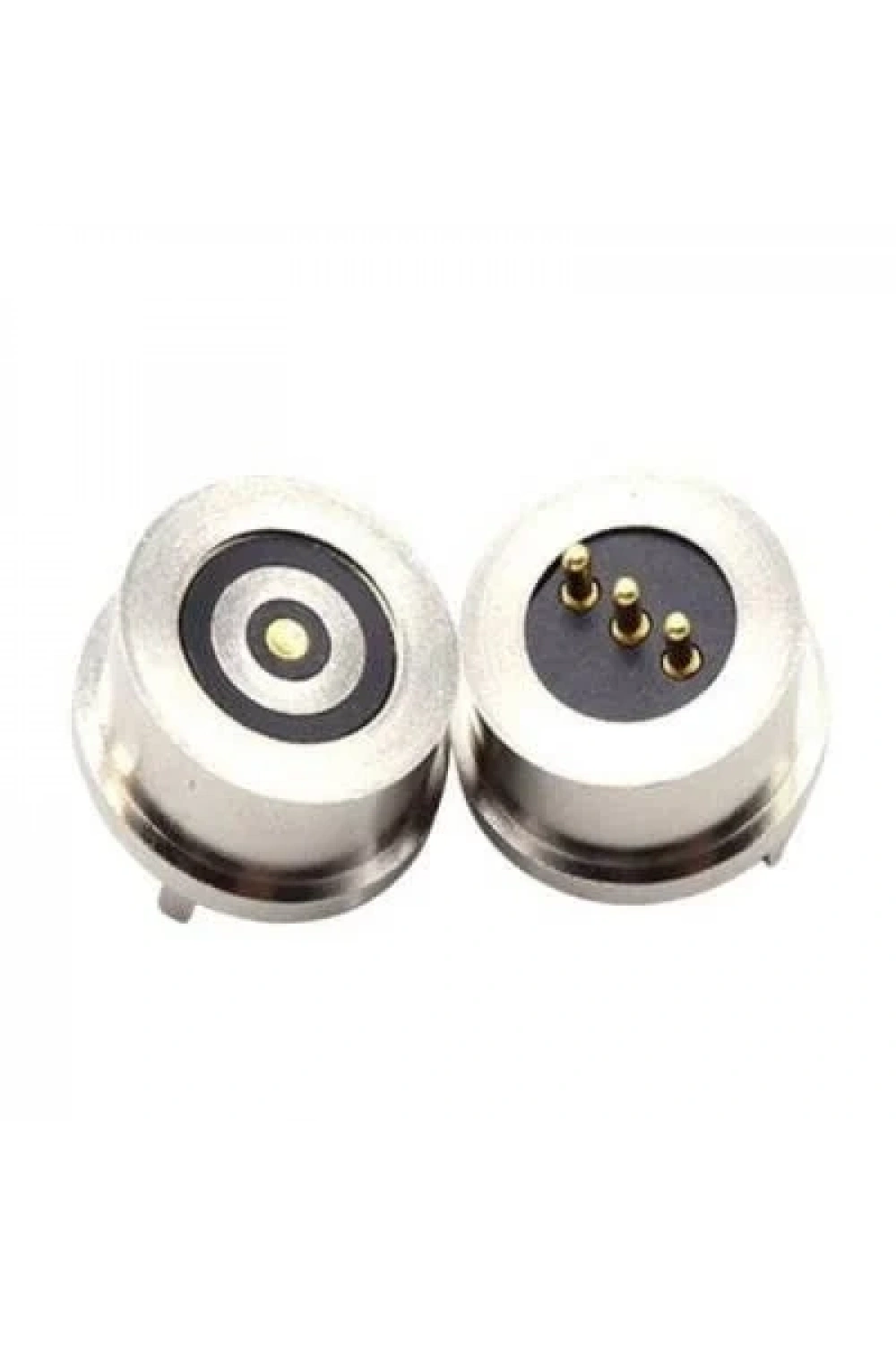 3-Pin 13.5mm Pogo Pin Manyetik Konnektör Takımı (2-Pin Ortak)