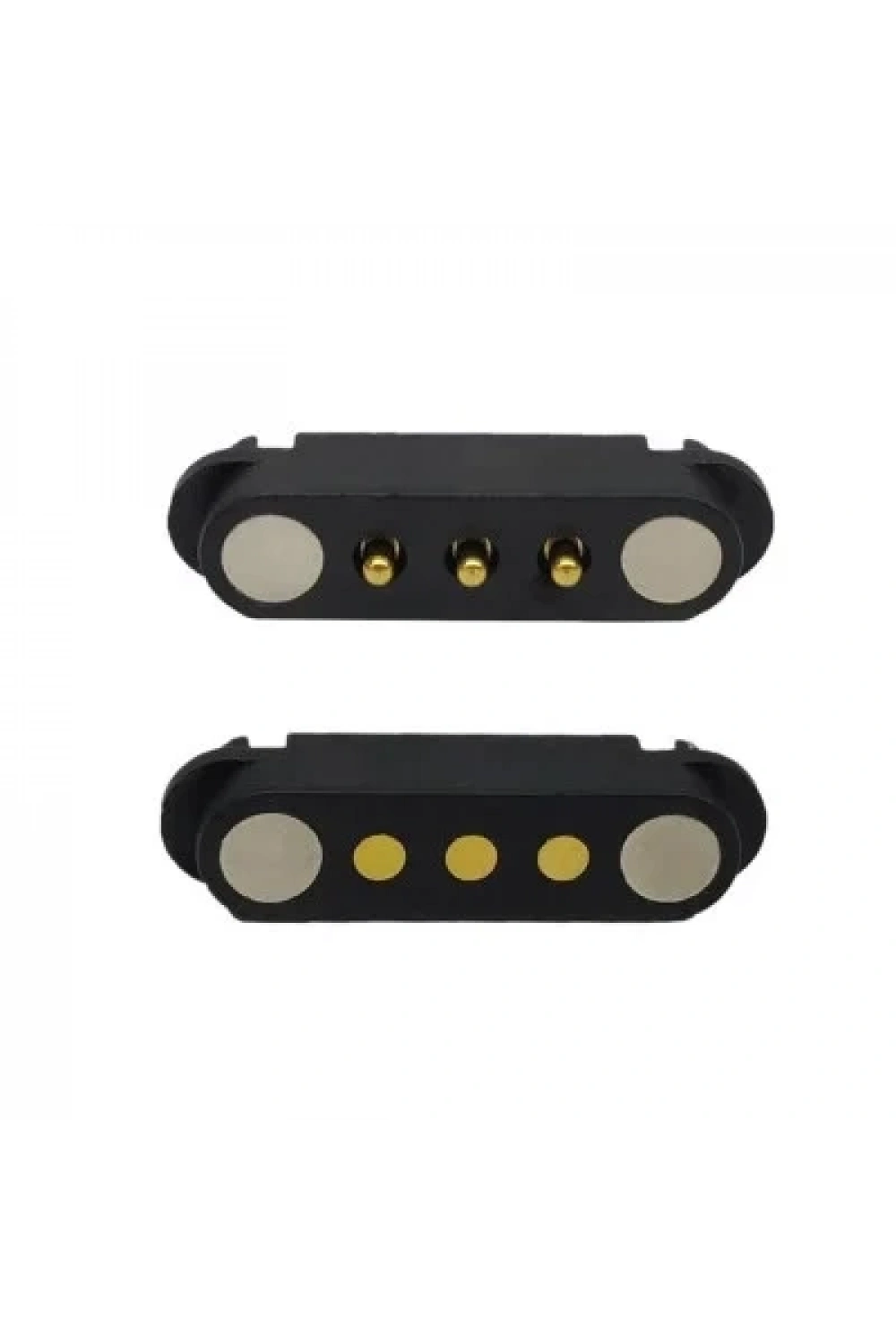 3-Pin 2.54mm Pogo Pin Manyetik Konnektör Takımı