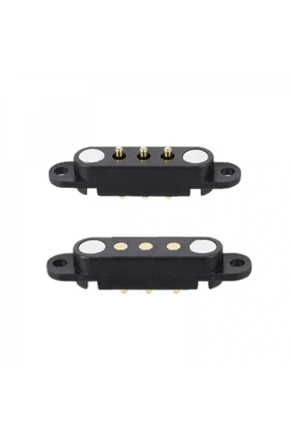 3-Pin 2.54mm Pogo Pin Manyetik Konnektör Takımı - Kulaklı