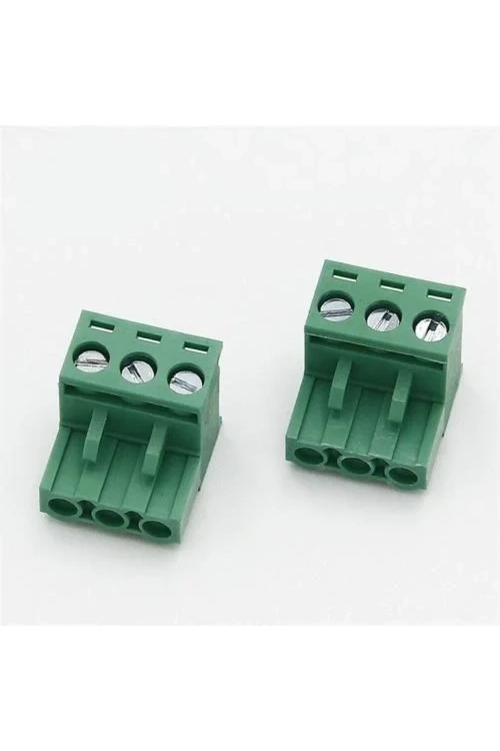 3 Pin 5.08mm Dişi Geçmeli Yeşil Klemens
