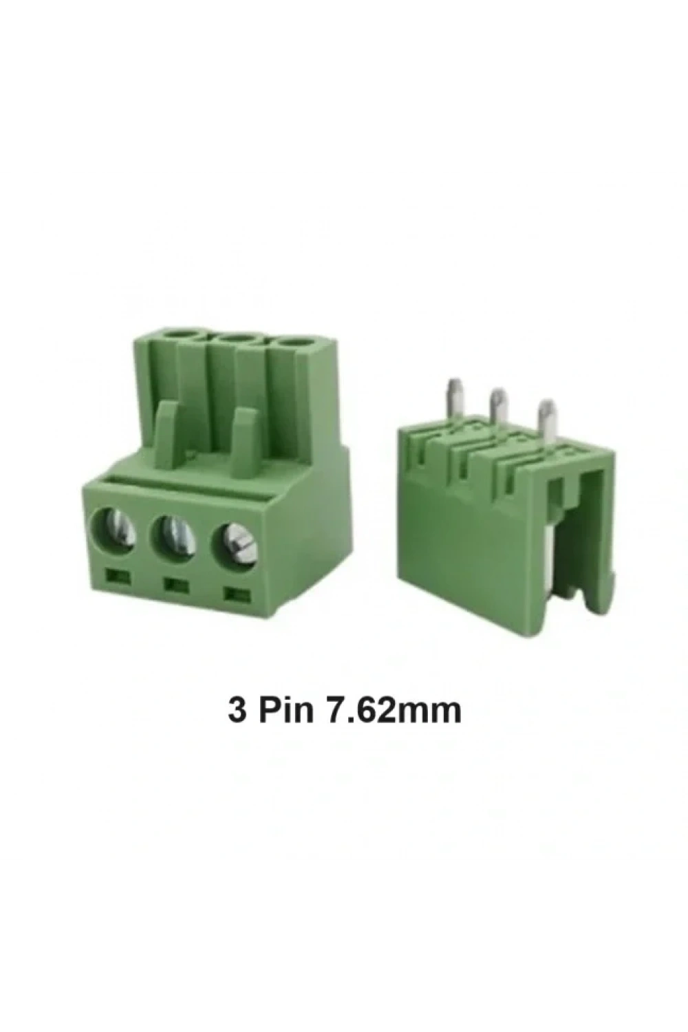 3 Pin 7.62mm Geçmeli 180C Takım Klemens