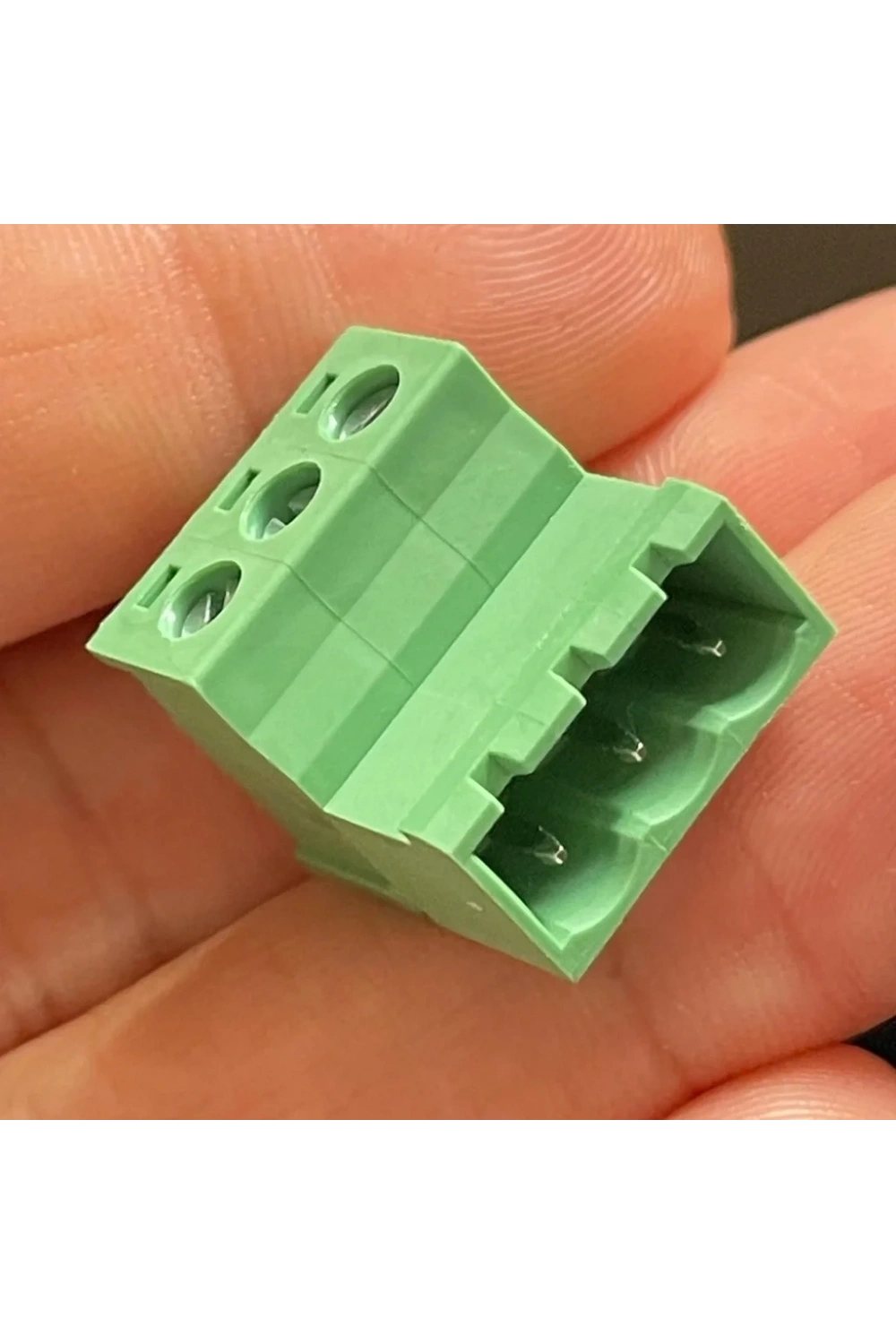 3 Pin 5.08mm Kablo Birleştirici Klemens Erkek-Dişi Set