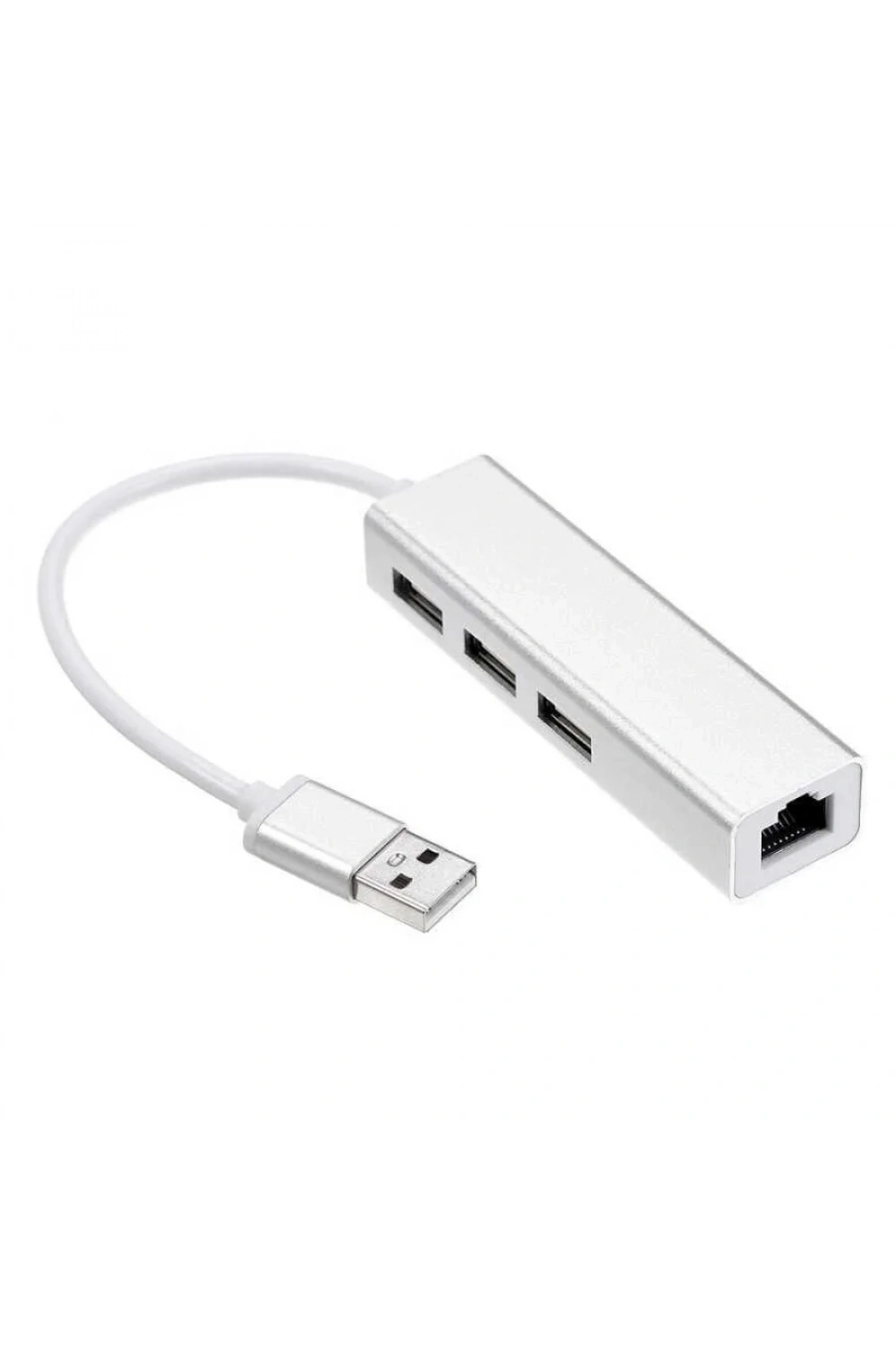 3 Port USB 3.0 Çoklayıcı + 100 Mpbs Ethernet USB Çevirici RJ45
