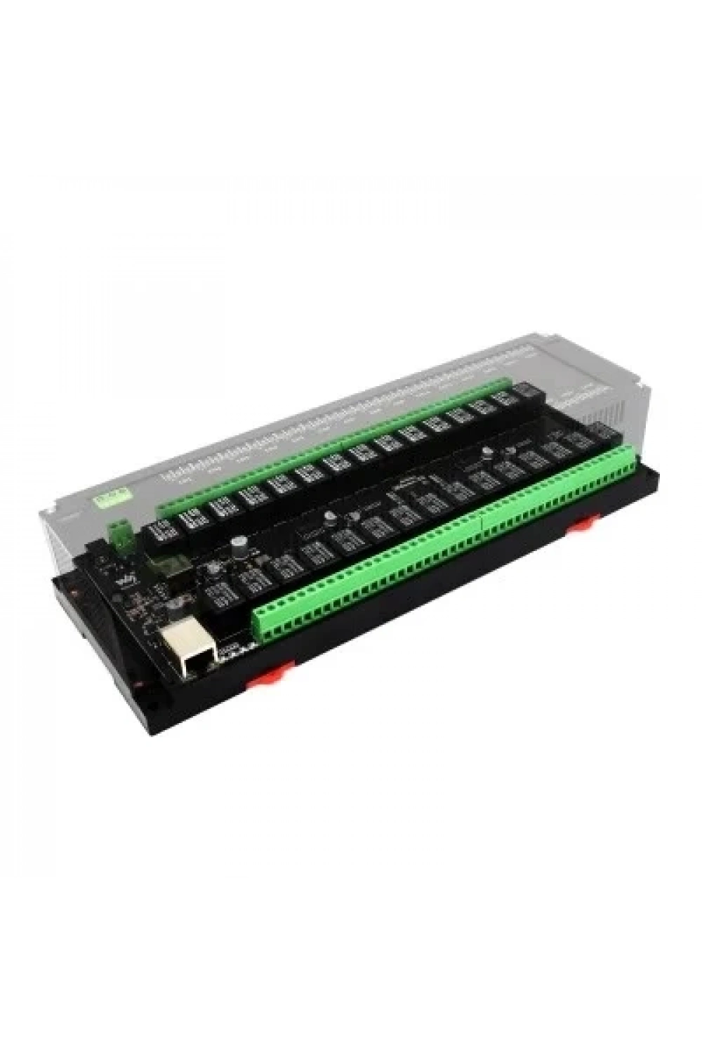 30 Kanallı Ethernet Röle Modülü - Modbus RTU/Modbus TCP Protokolü- PoE Ethernet Port