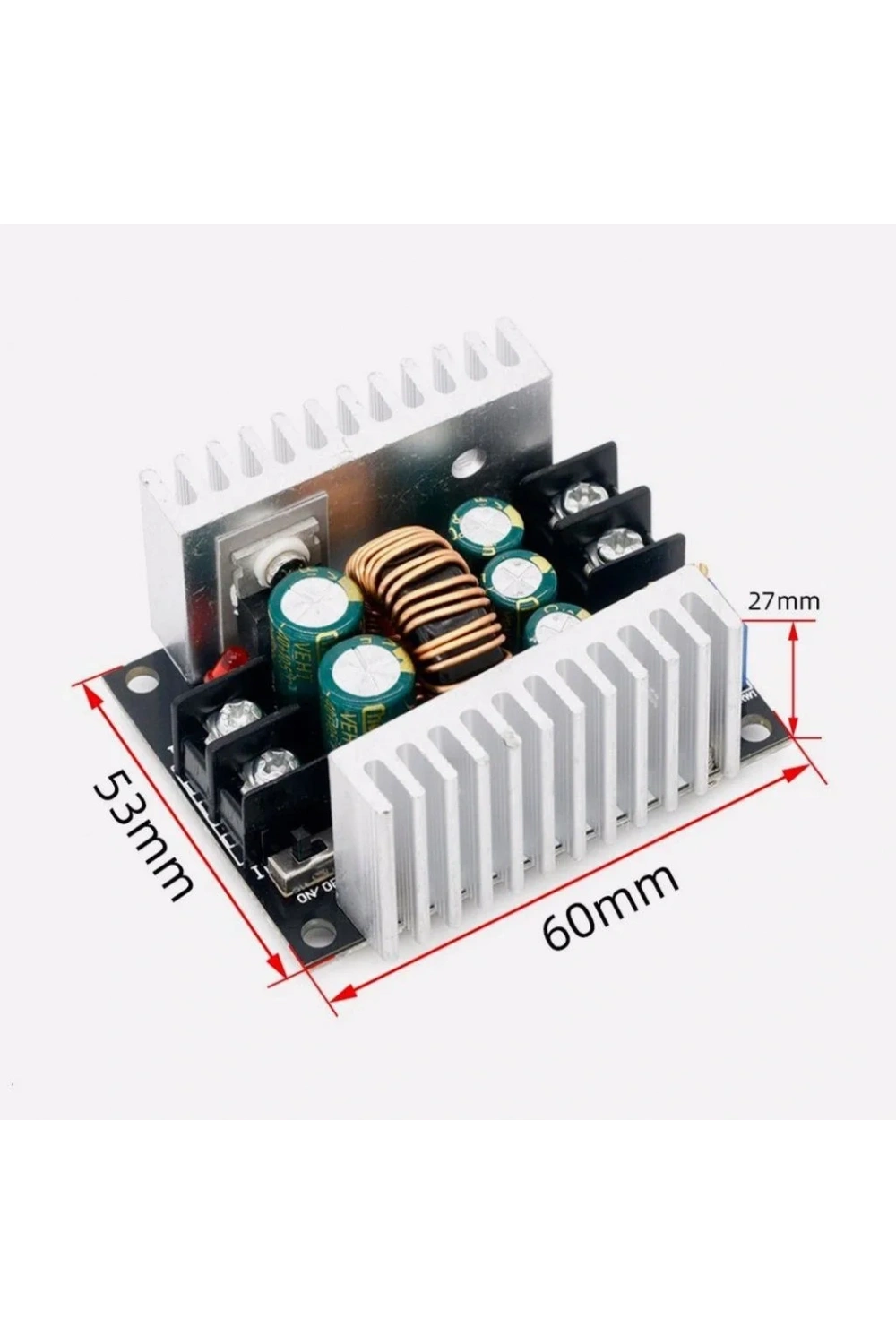 300W 20A DC-DC Buck Dönüştürücü Gerilim Voltaj Düşürücü