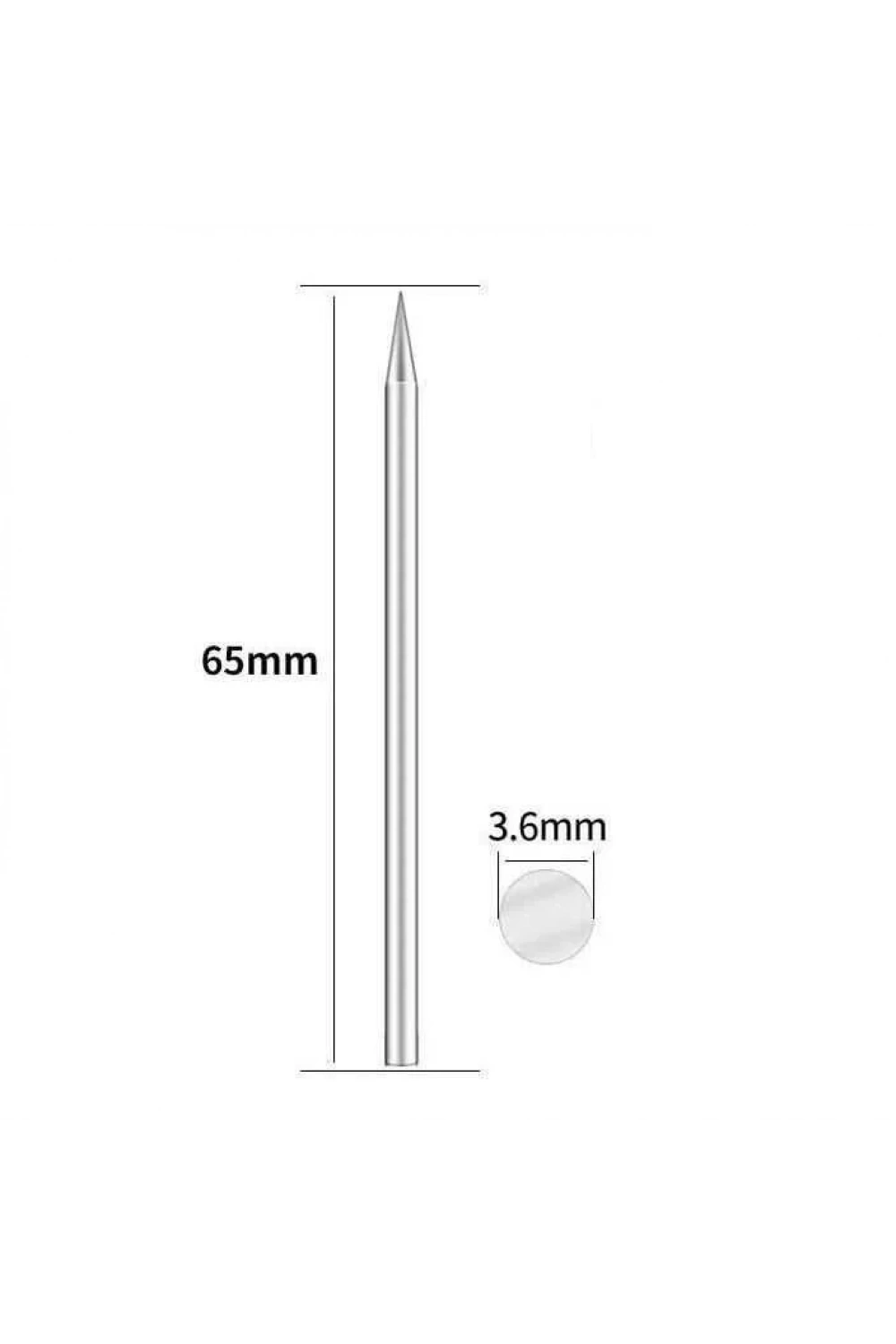 30W BB Tip Havya Ucu - Silver