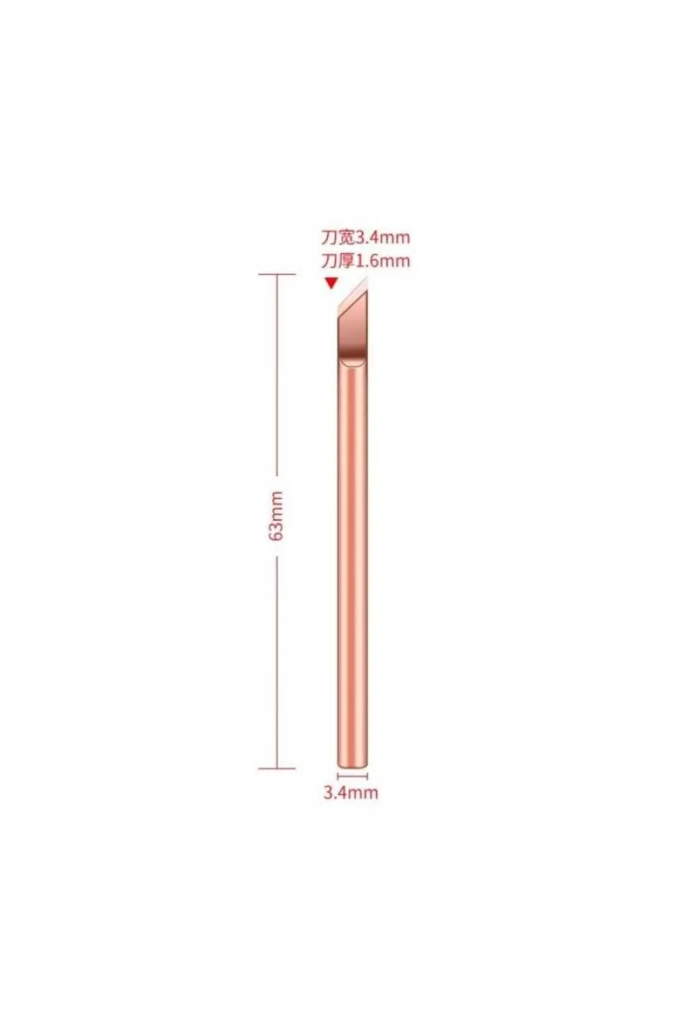 30W K Tip Havya Ucu - Bakır