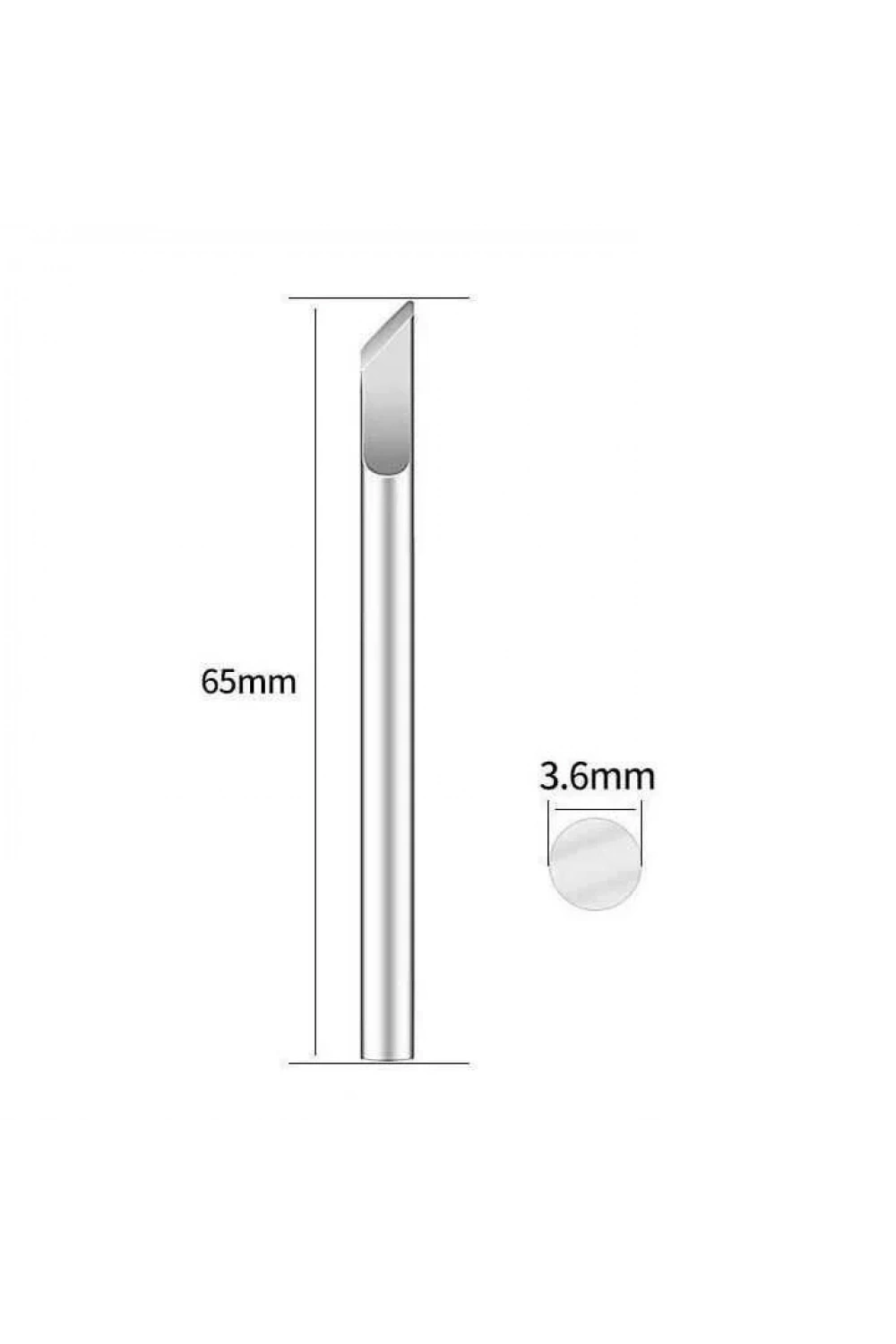30W K Tip Havya Ucu - Silver