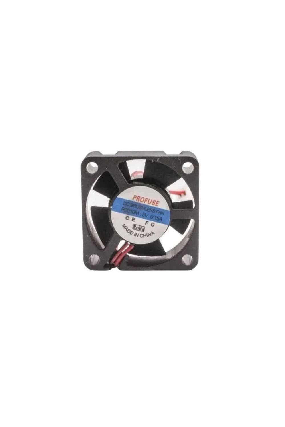 30x30x10mm 5V 0.15A Fan 2 Kablolu