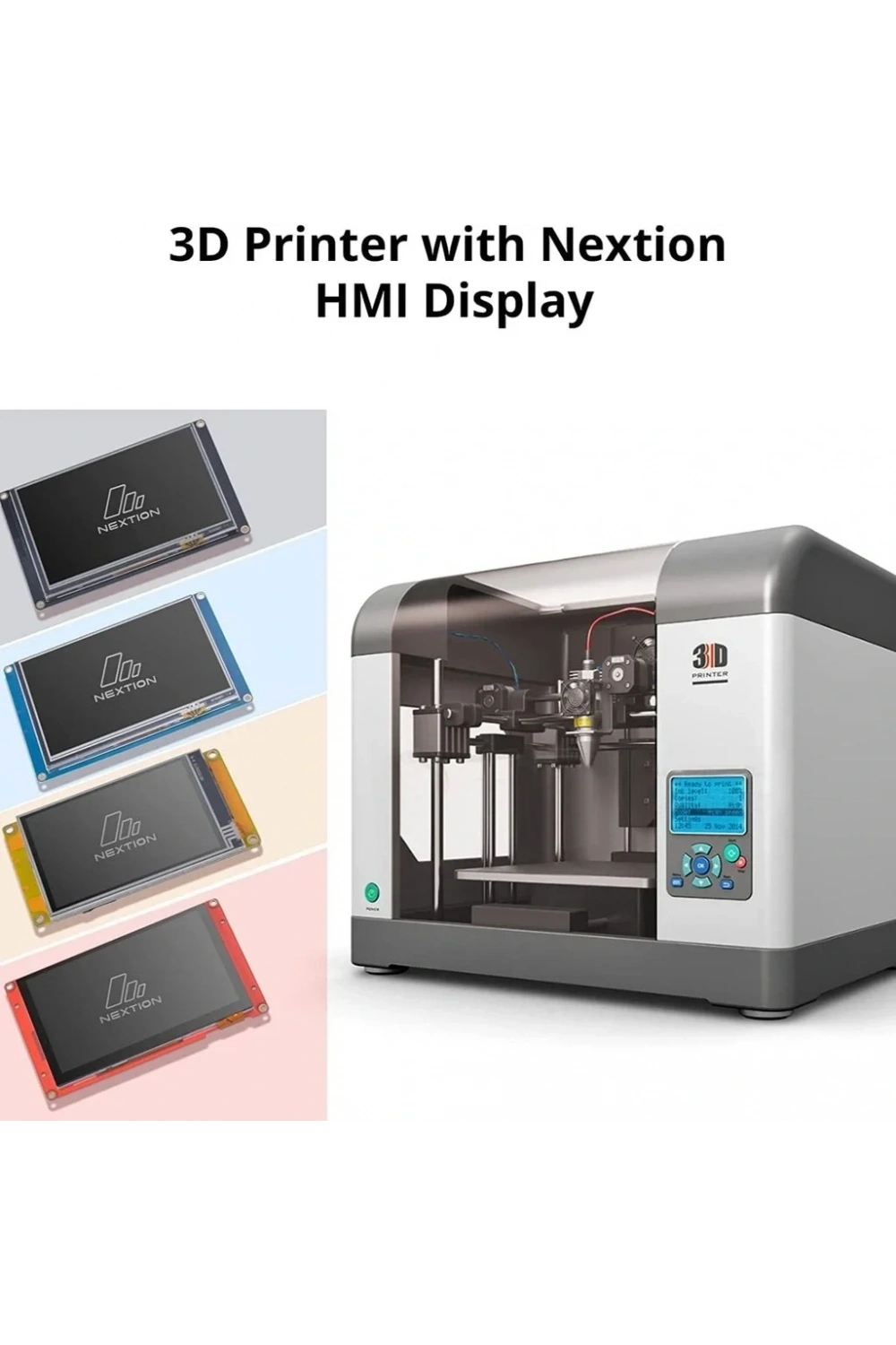 3.2 Inch Nextion 4MB Dahili Hafıza NX4024T032