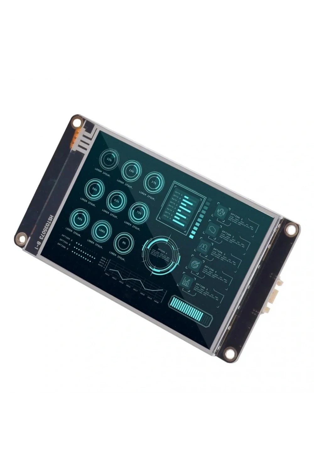 3.5 Inch Nextion 32MB Dahili Hafıza NX4832K035