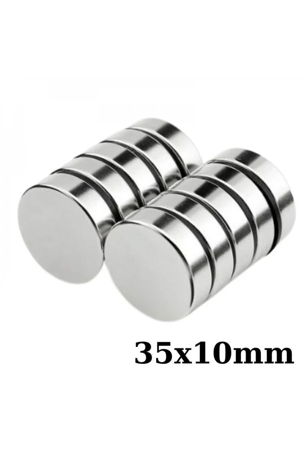 35x10mm Neodyum Güçlü Mıknatıs - Neodim Magnet