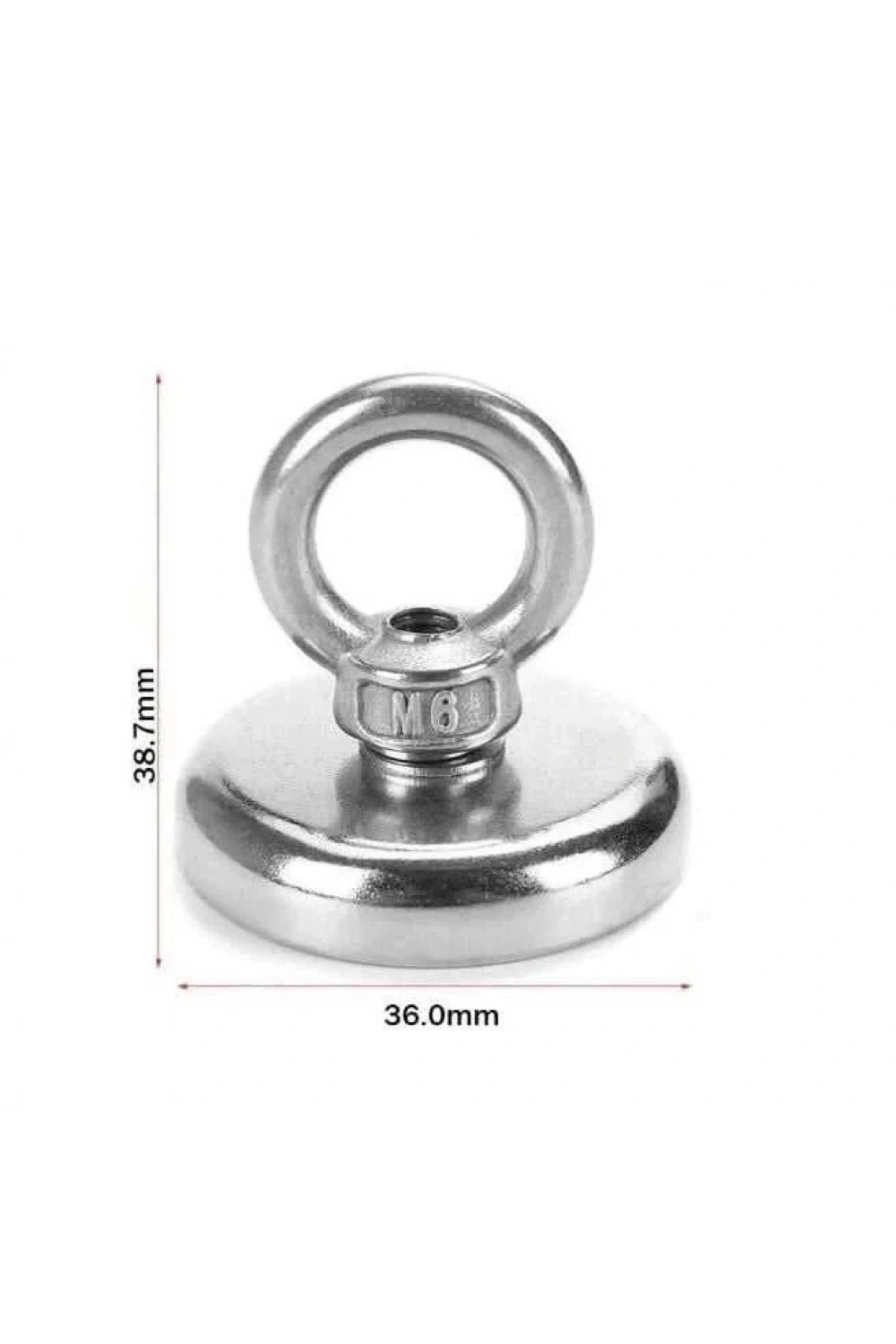 36mm Fishing Magnet - Neodyum Pot Mıknatıs