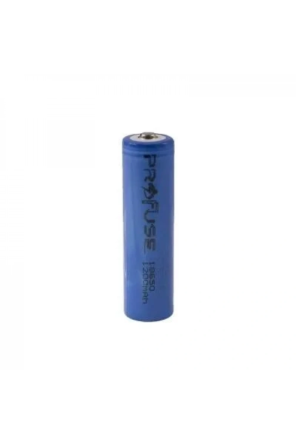3.7V 1200mAh 18650 Li-ion Şarjlı Pil - Başlı