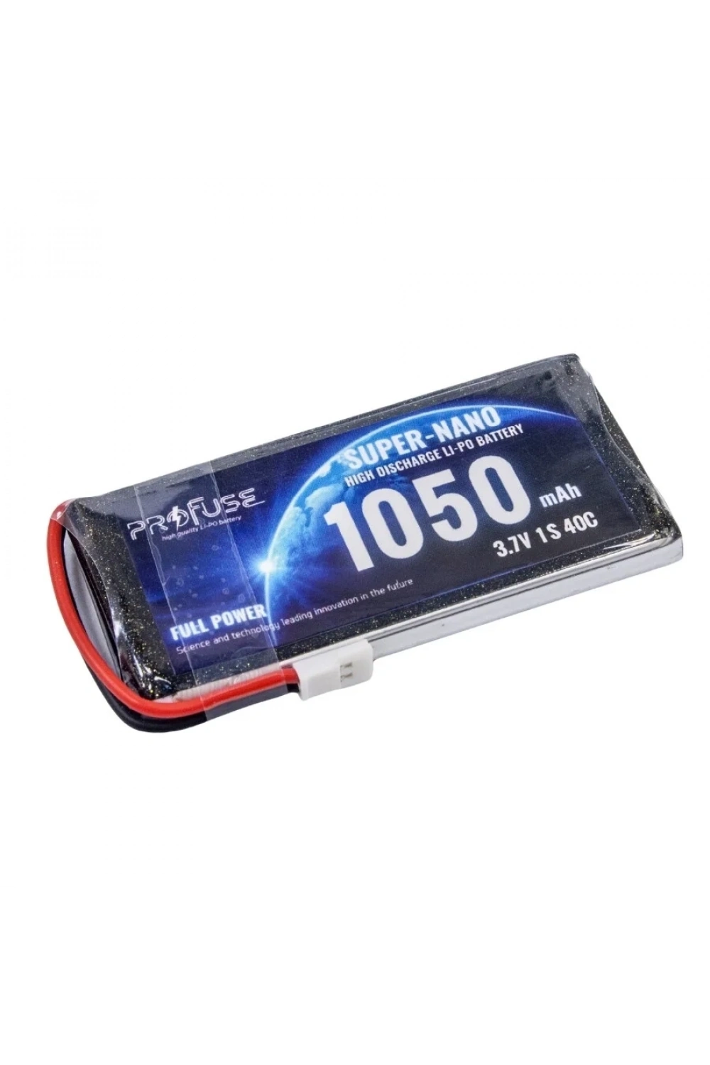 3.7V 1S 1050mAh 40C Lipo Batarya