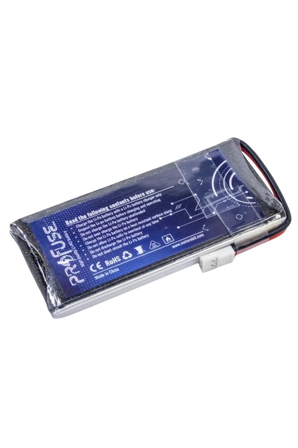 3.7V 1S 1050mAh 40C Lipo Batarya