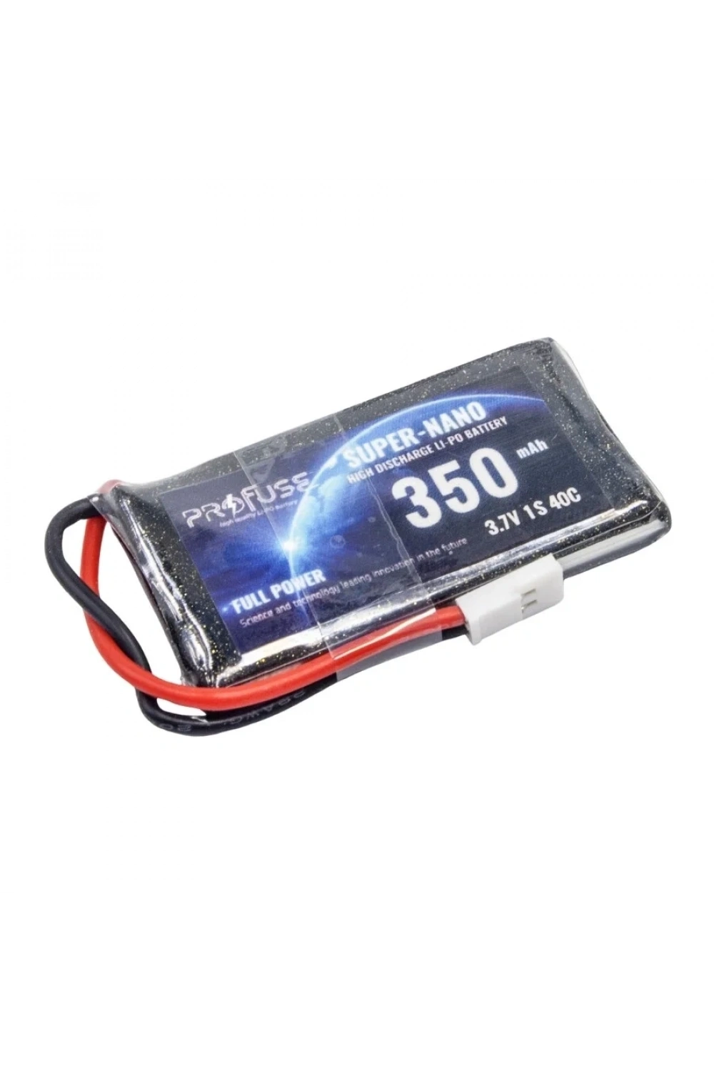 3.7V 1S 350mAh 40C Lipo Batarya