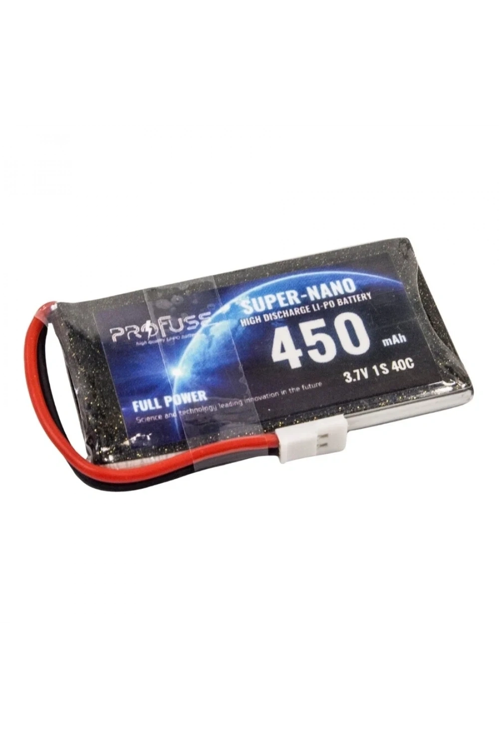 3.7V 1S 450mAh 40C Lipo Batarya