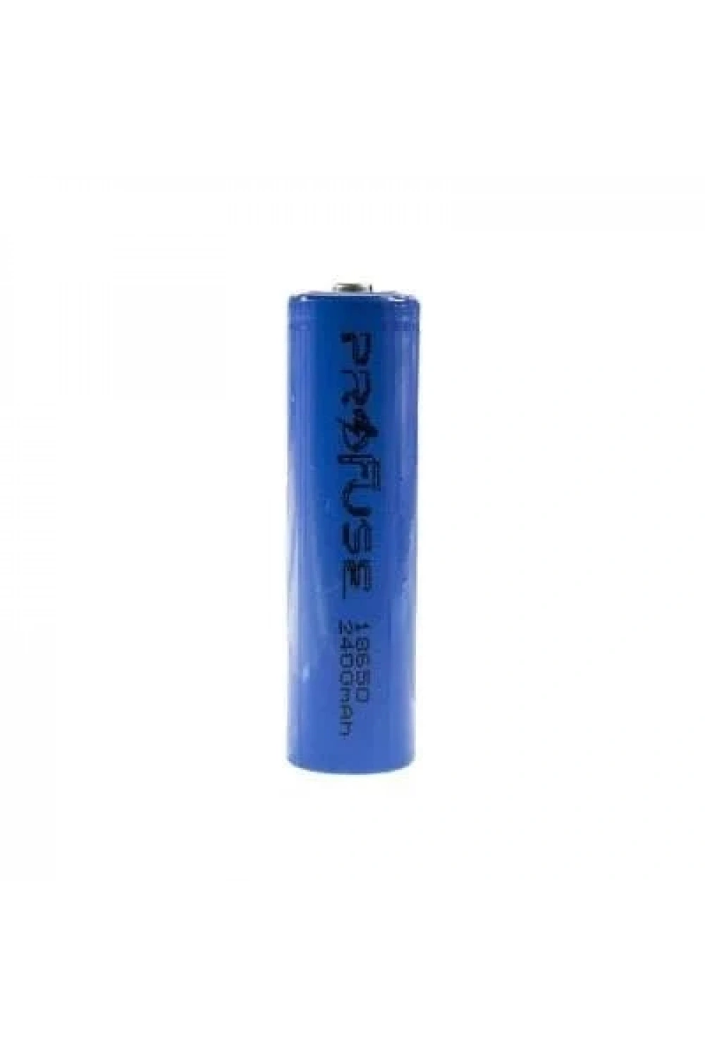 3.7V 2400mAh 18650 Li-ion Şarjlı Pil - Başlı