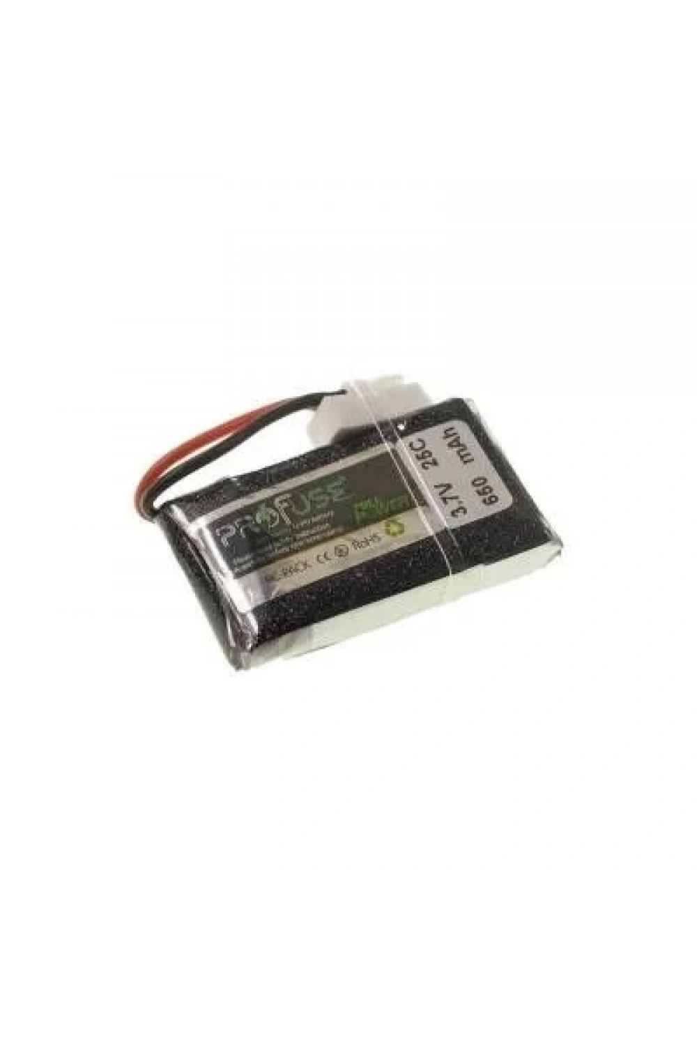 3,7V Lipo Batarya 650mAh 25C - Lipo Pil