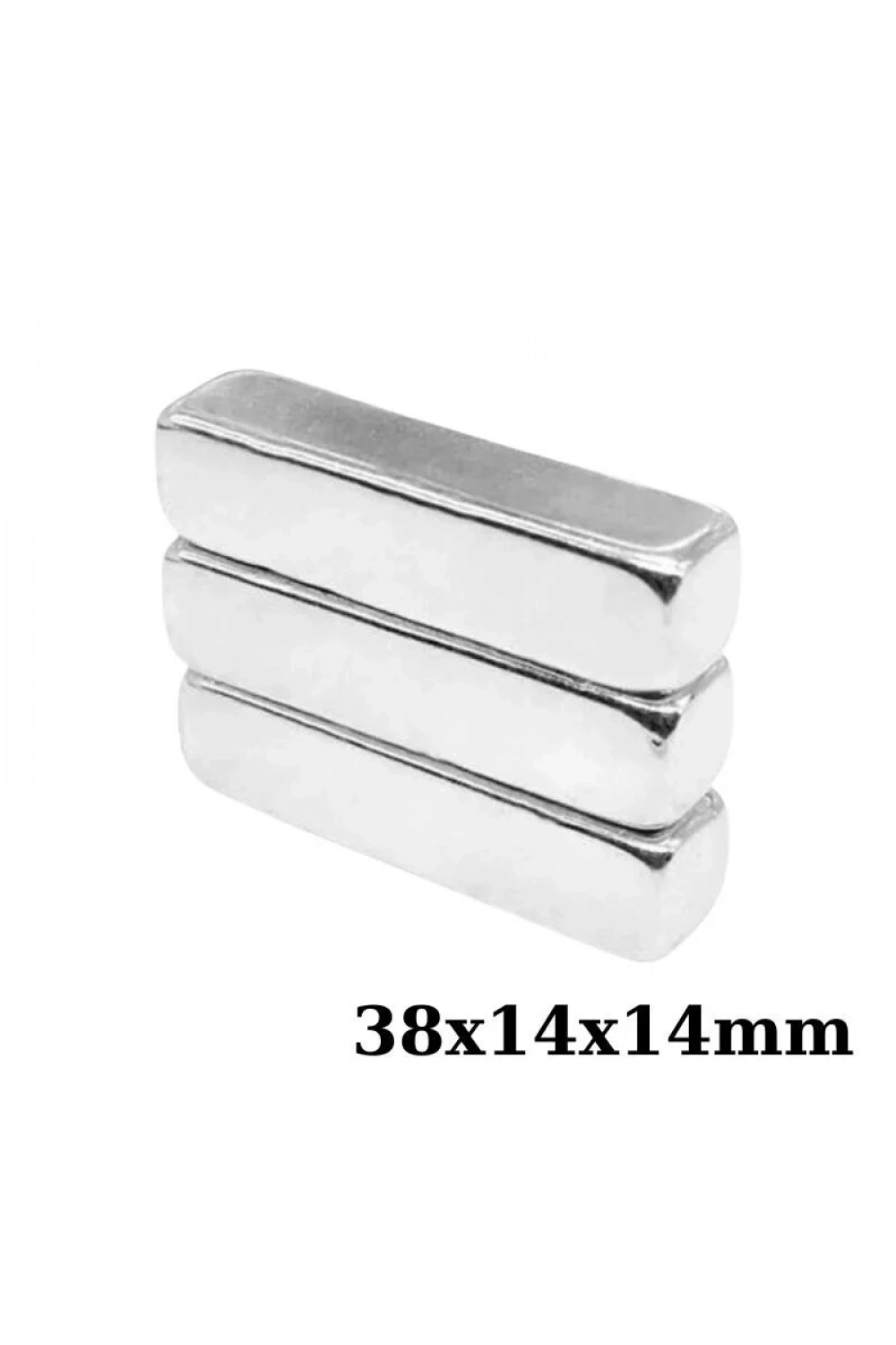 38x14x14mm Neodyum Güçlü Mıknatıs - Neodim Magnet
