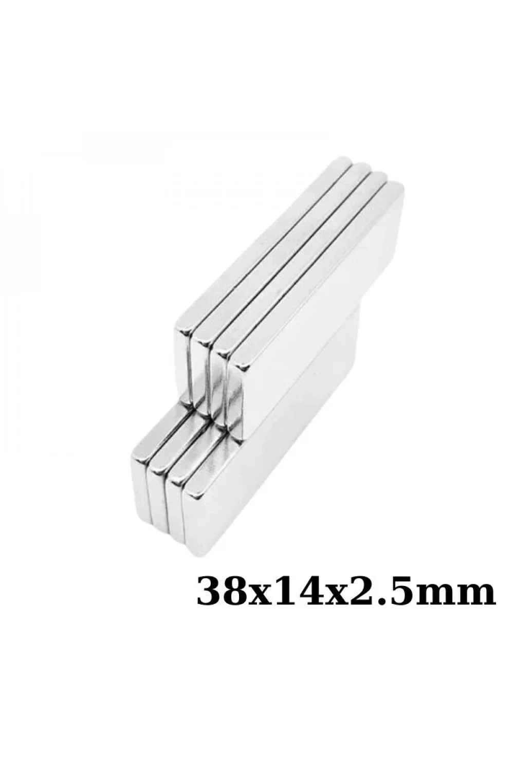 38x14x2.5mm Neodyum Güçlü Mıknatıs - Neodim Magnet