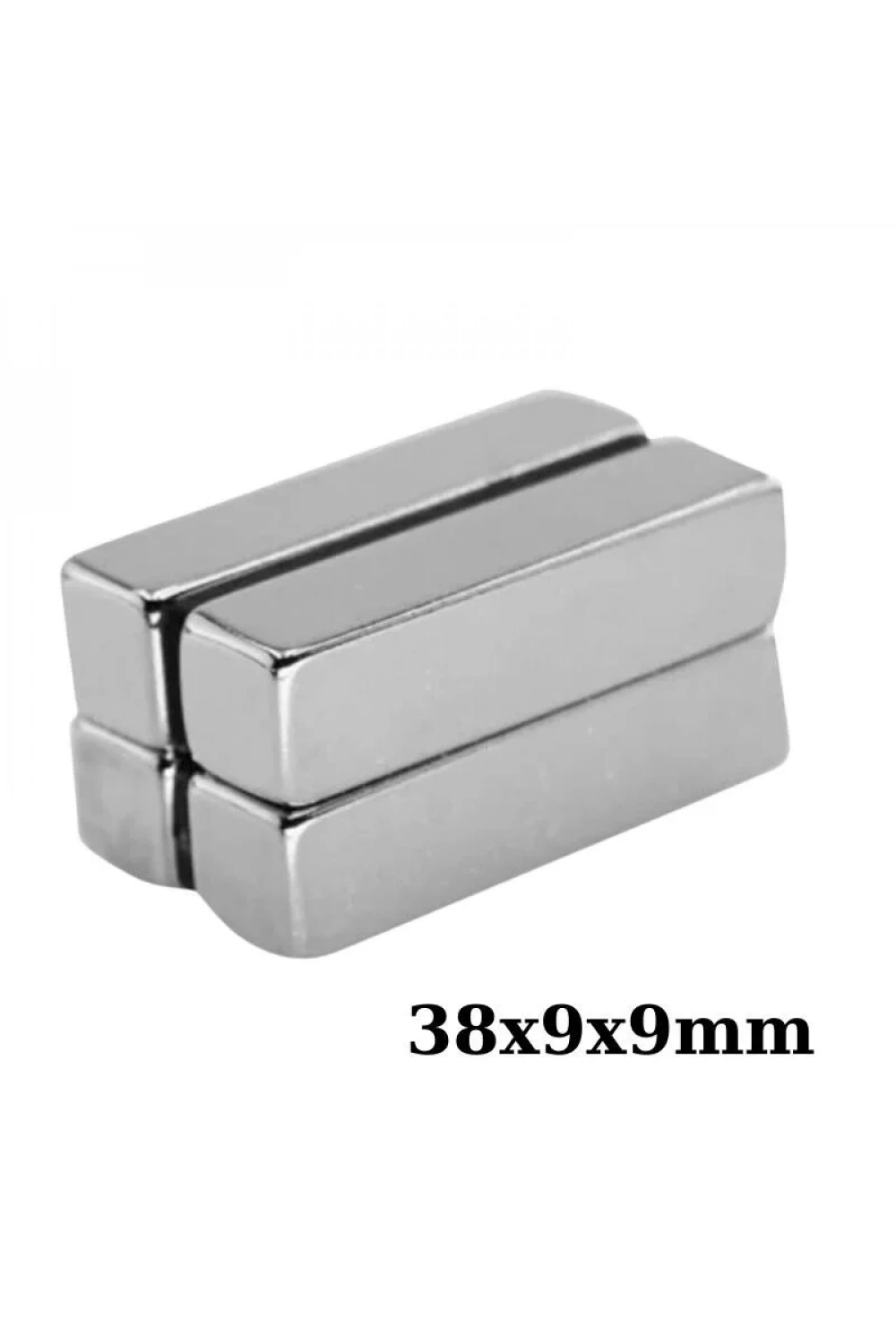 38x9x9mm Neodyum Güçlü Mıknatıs - Neodim Magnet