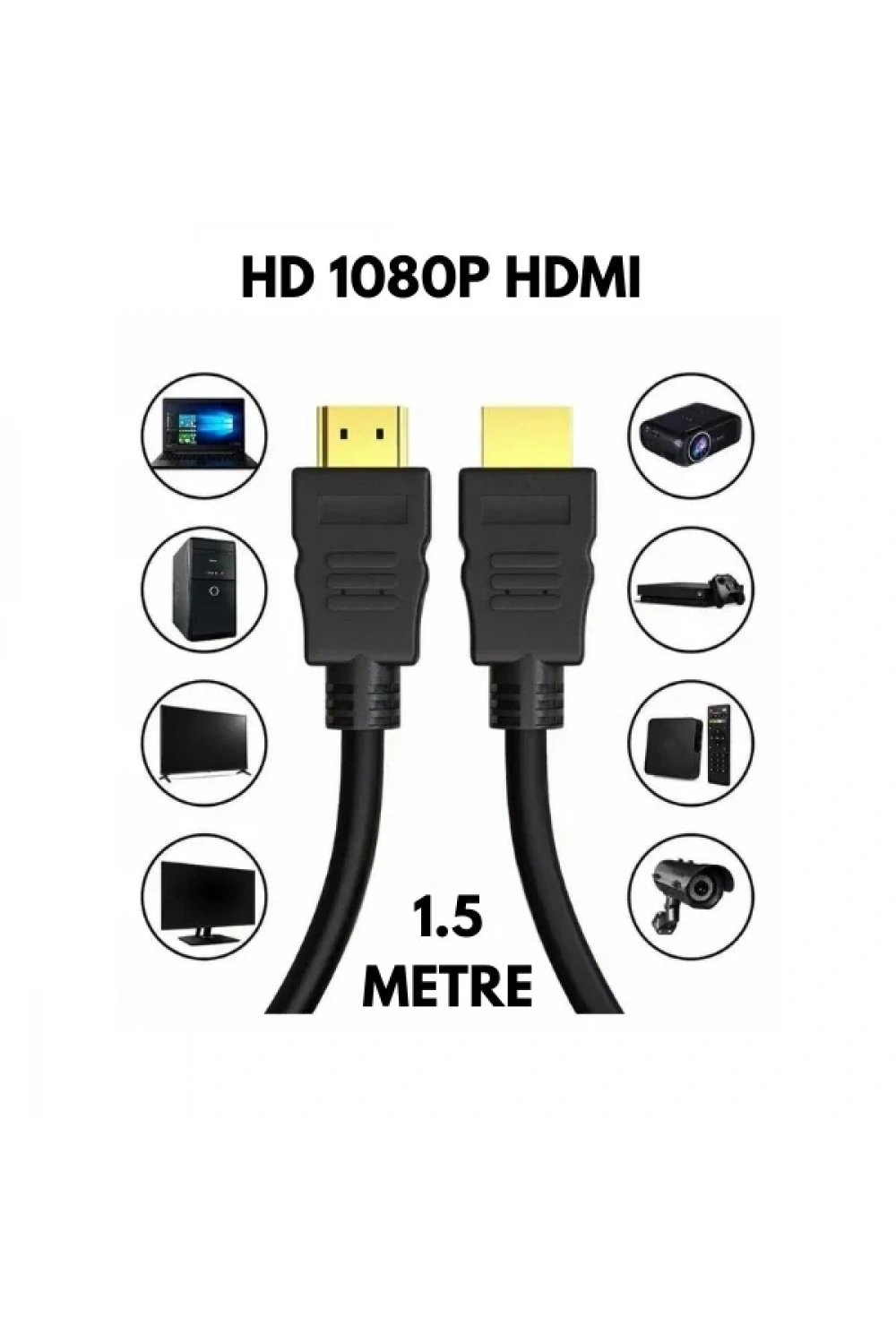 3D HDMI Kablo Ultra HD HDMI 2.0 1080P 1.5 Metre