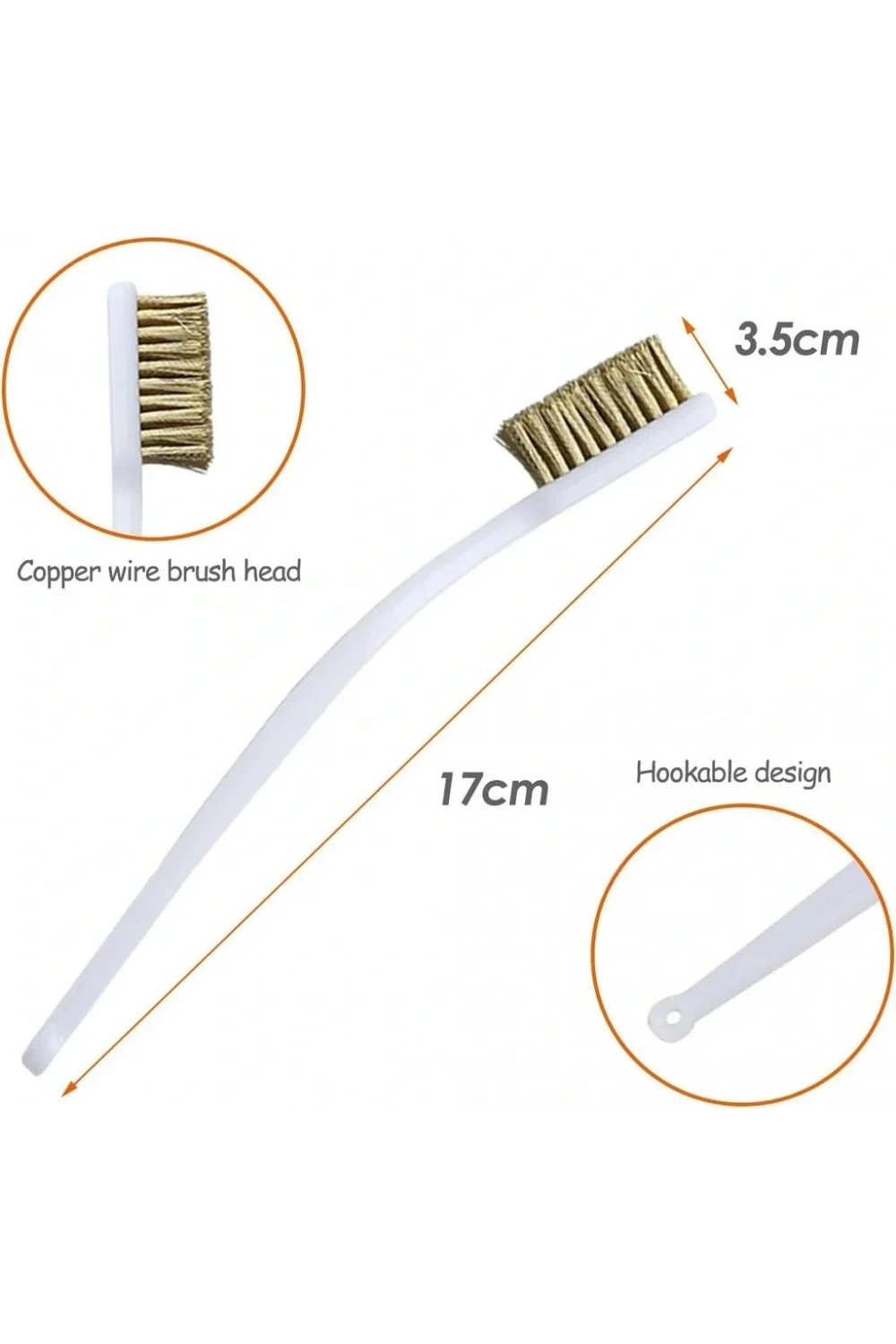 3D Yazıcı Nozzle Temizleme Fırçası Metal Tel Fırça