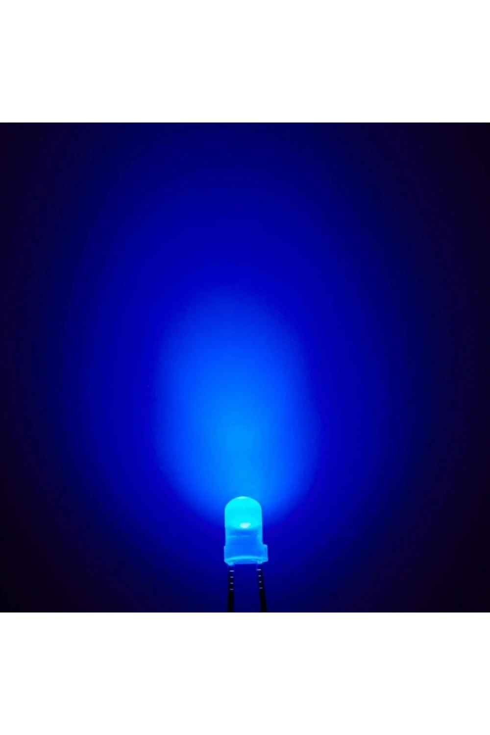 3mm Led Mavi Diyot Diffused 1 Adet