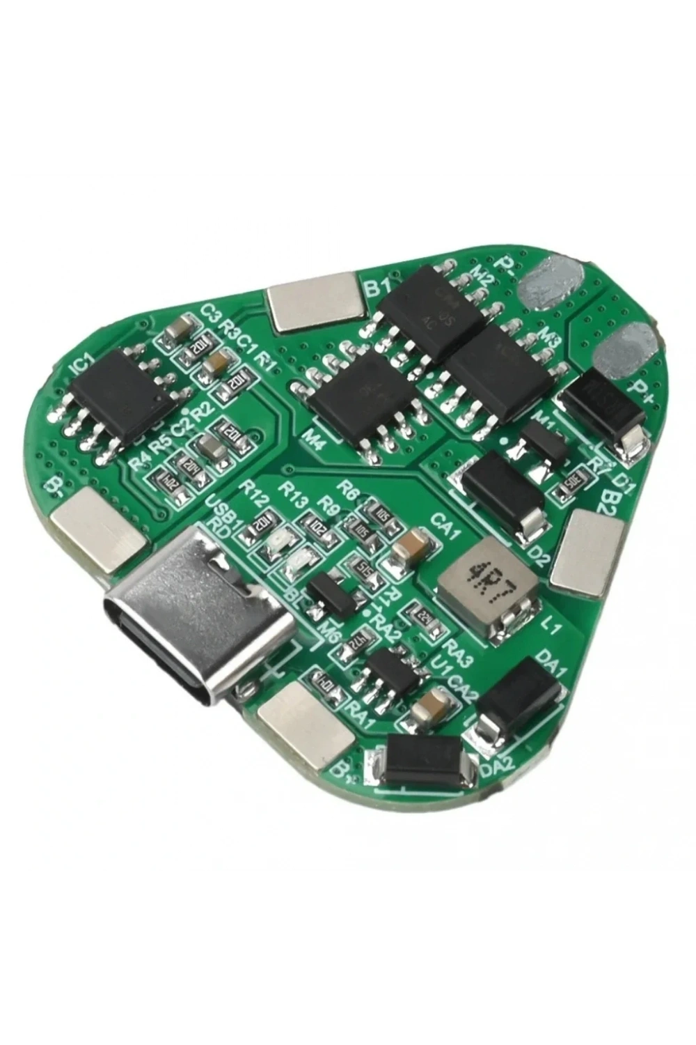 3S 20A BMS 12V 18650 Li-ion Type-C Pil Şarj Koruma Devresi