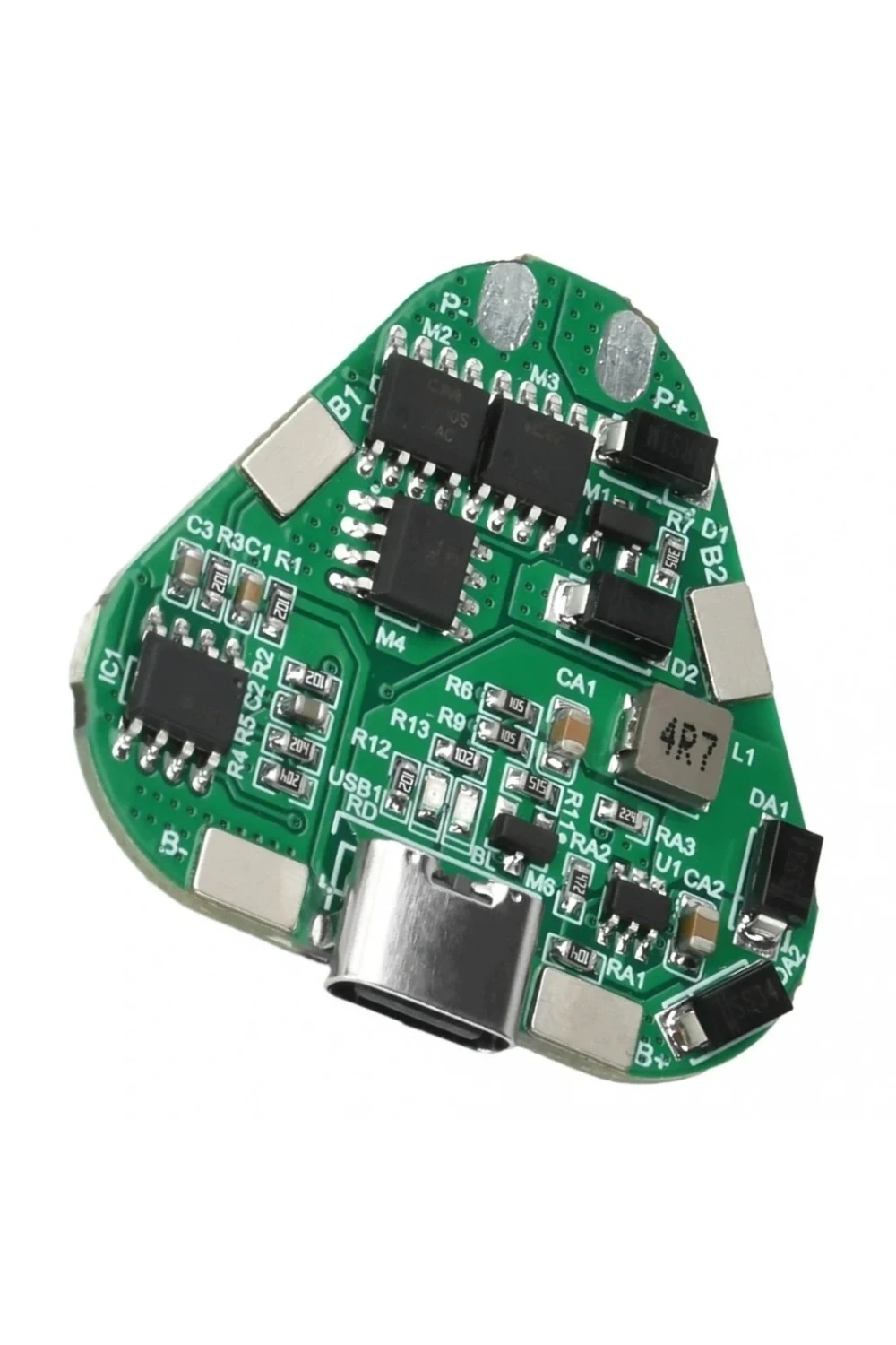 3S 20A BMS 12V 18650 Li-ion Type-C Pil Şarj Koruma Devresi