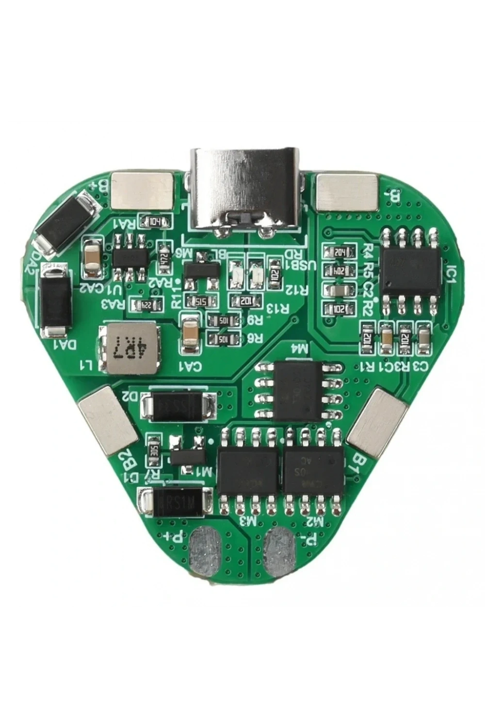 3S 20A BMS 12V 18650 Li-ion Type-C Pil Şarj Koruma Devresi