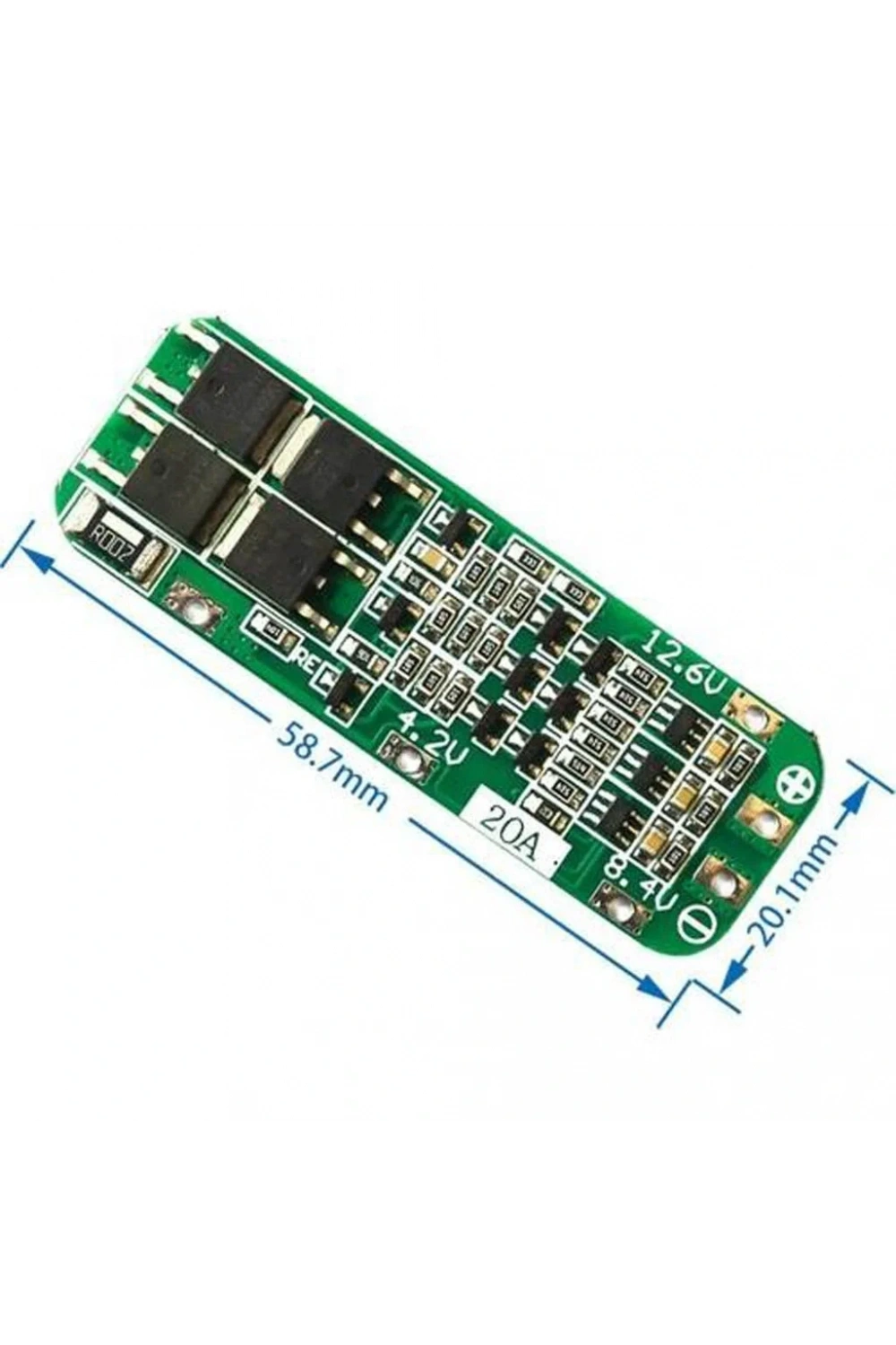 3S 20A BMS LiPo Pil Balans Devresi Modülü