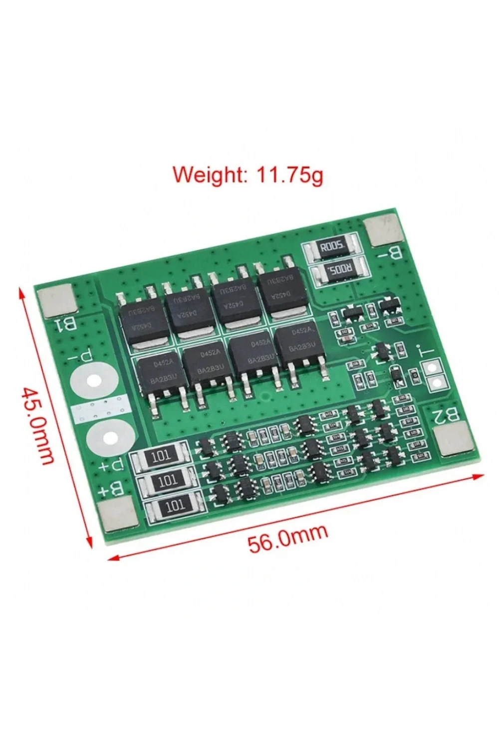 3S 25A BMS 18650 LiPo Pil Balans Koruma Devresi